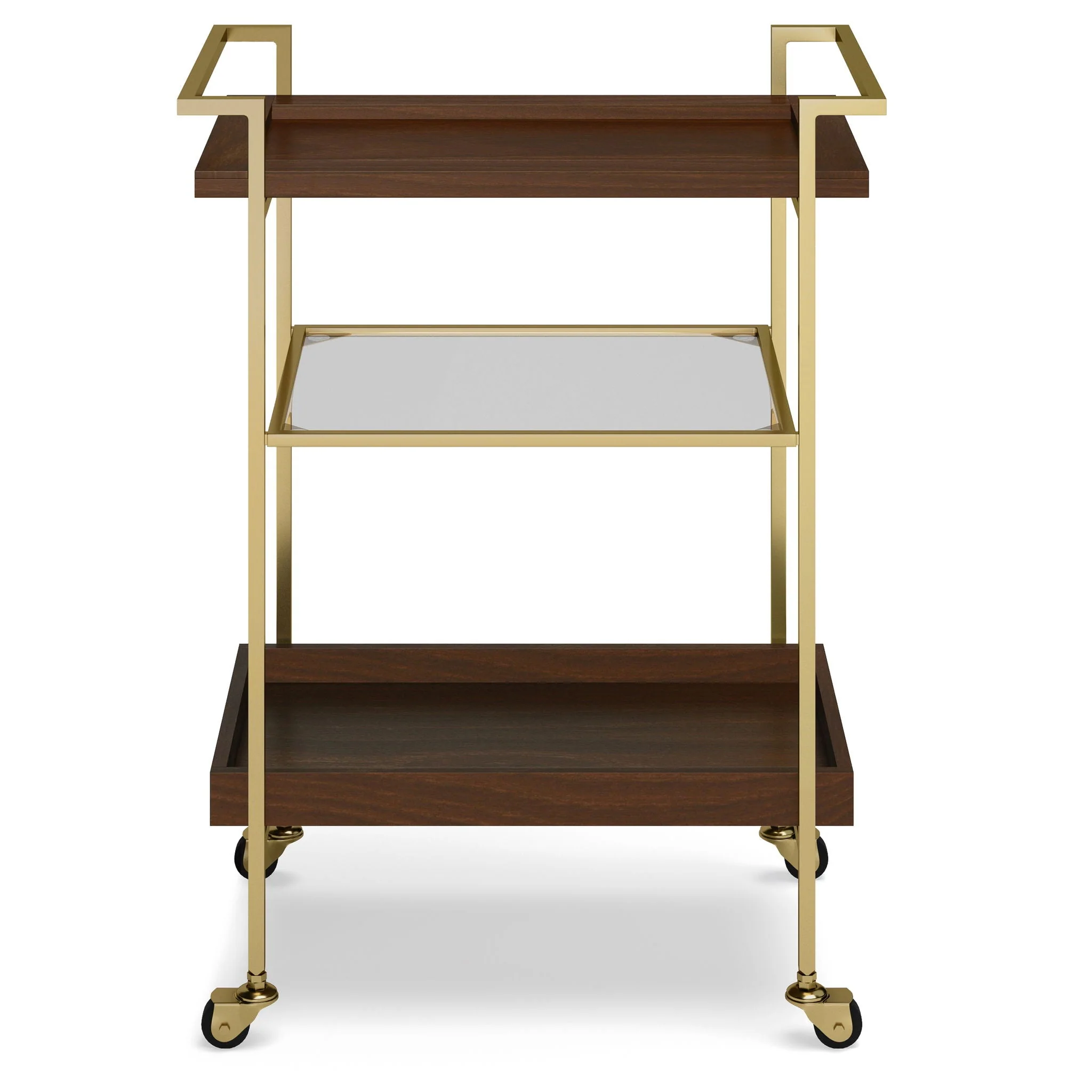 Jace - Bar Cart - Cognac - Kaedas