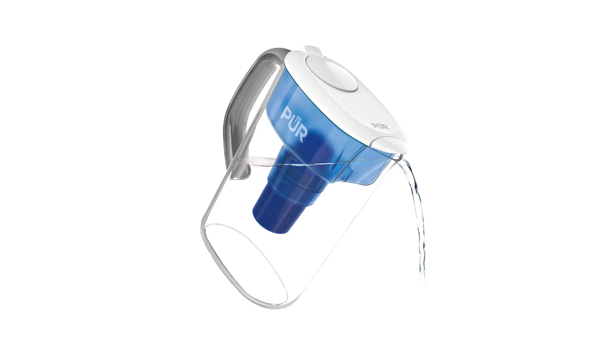 Pur 7 Cup Water Pitcher Filtration System - White/Blue - Kaedas