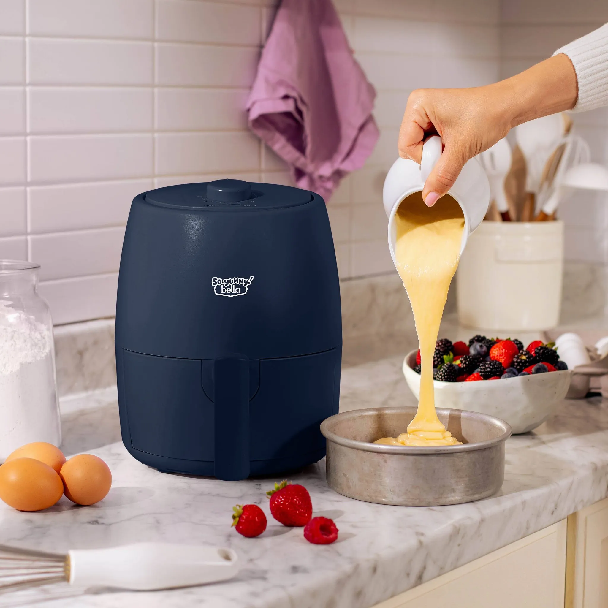 2qt Air Fryer - Navy - Kaedas