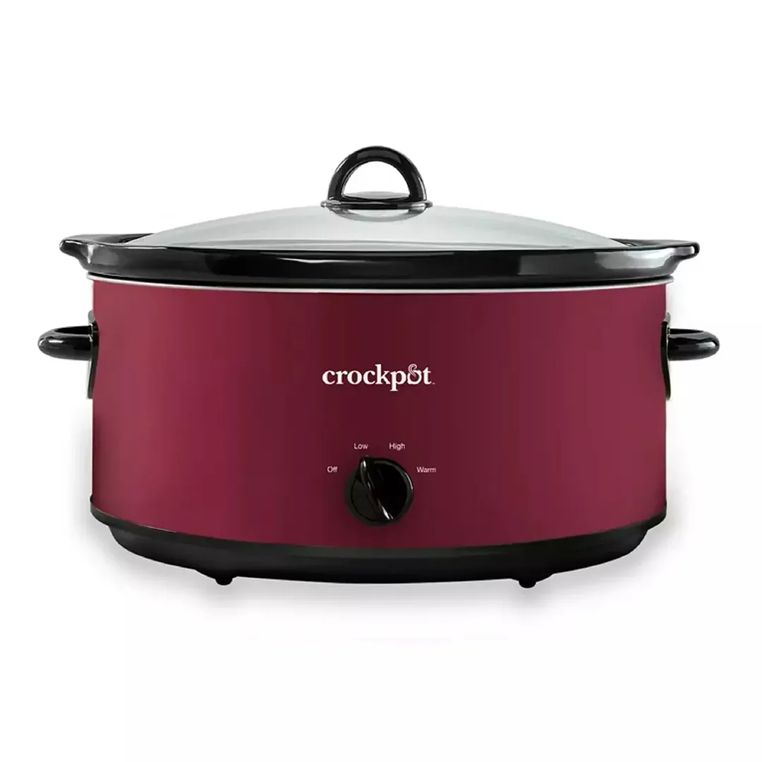 Manual 8-Quart Slow Cooker - Rhubarb - Kaedas