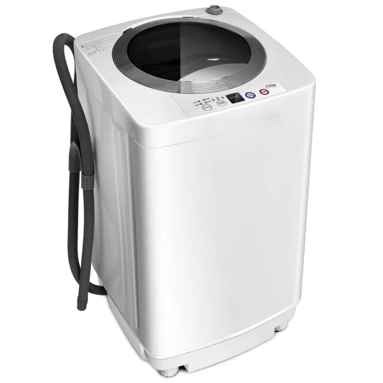 Portable 7.7 Lbs Automatic Laundry Washing Machine With Drain Pump - Kaedas