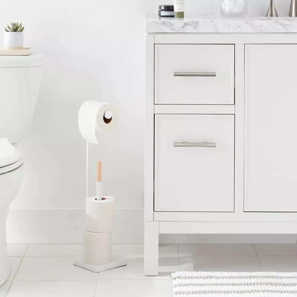 Freestanding Toilet Paper Holder - Kaedas