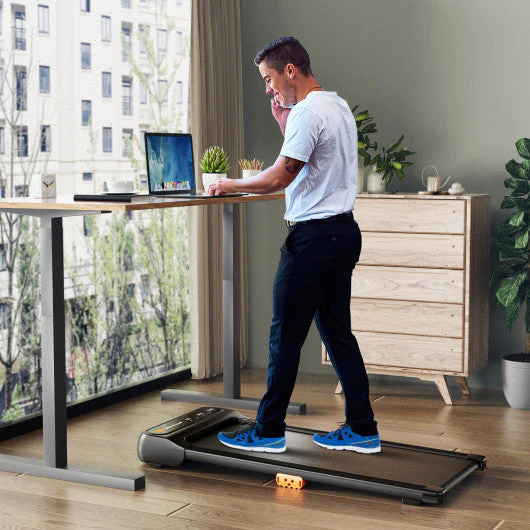 Under Desk Walking Pad Treadmill for Home/Office With Watch-Like Remote Control - Kaedas