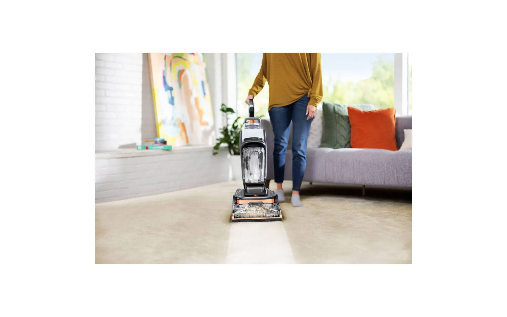 Revolution Hydrosteam Pet Corded Upright Deep Cleaner - Titanium/Copper Harbor - Kaedas