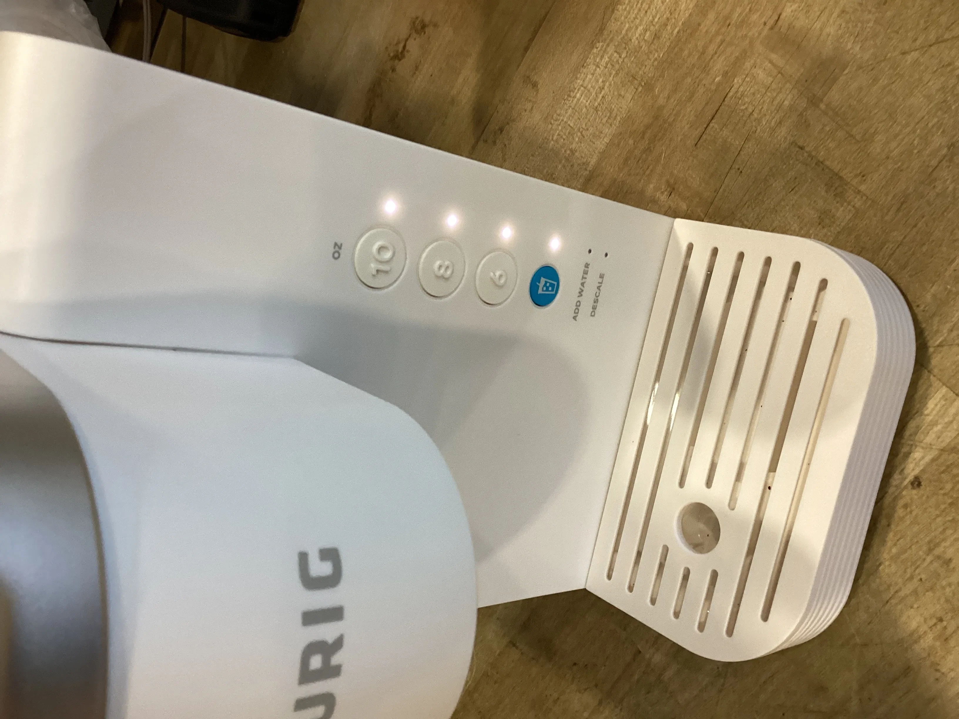 K-Iced Essentials Iced and Hot Single-Serve K-Cup Pod Coffee Maker - White (See Description) - Kaedas