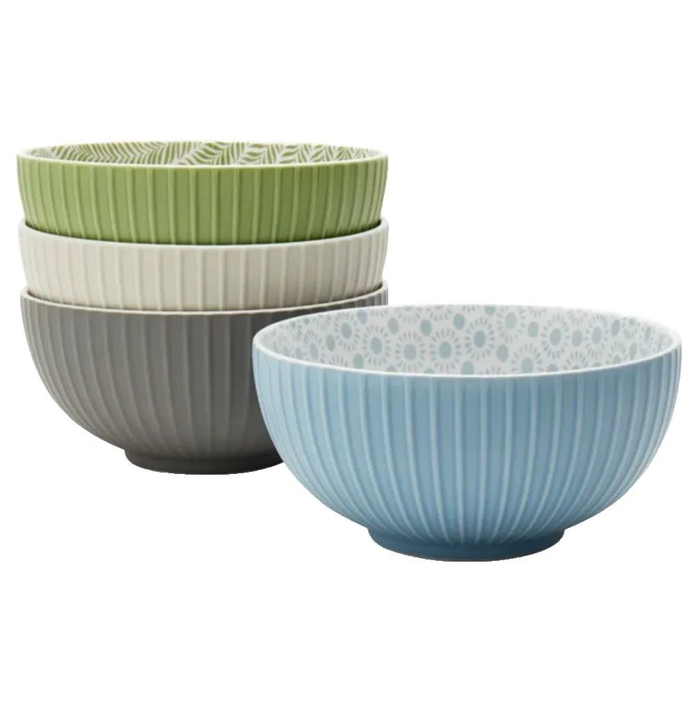 4-Piece All-Purpose Porcelain Bowl Set (See Description) - Kaedas