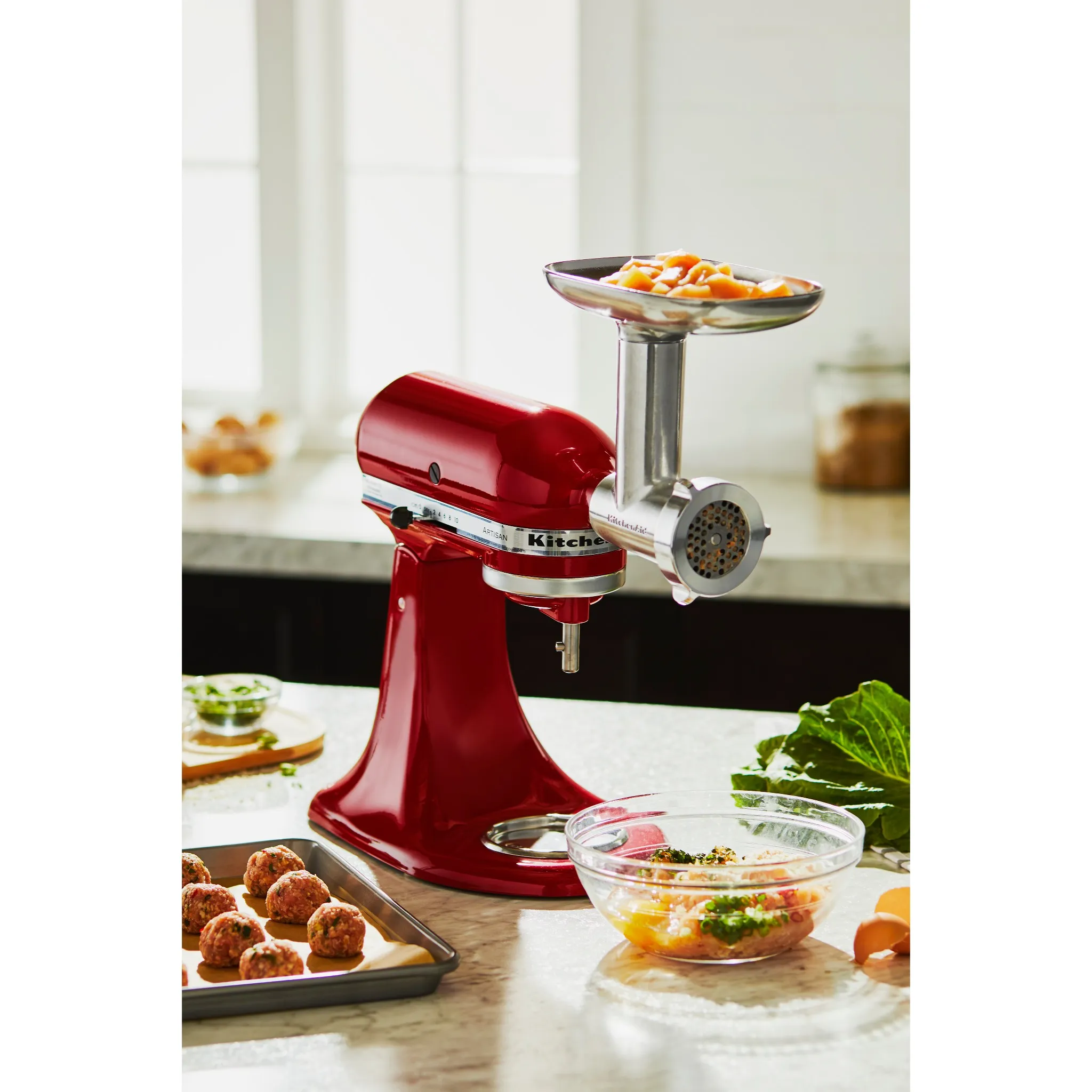 KitchenAid Metal Food Grinder Attachment - Kaedas