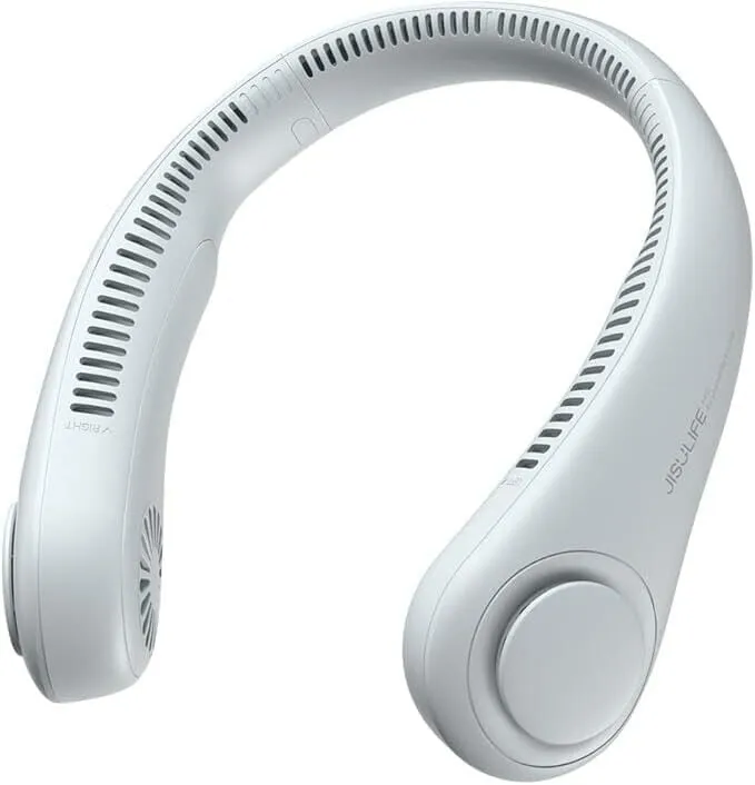 Jisulife Neck Fan Cooling Performance Ultra-Light Design Sweatproof 2 Pack - Kaedas