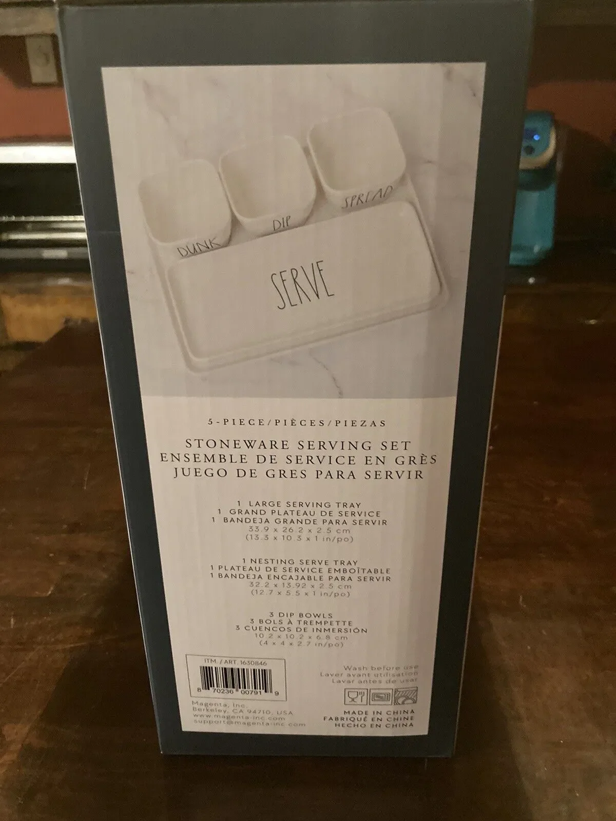 Rae Dunn 5-Piece Serve Set - Kaedas