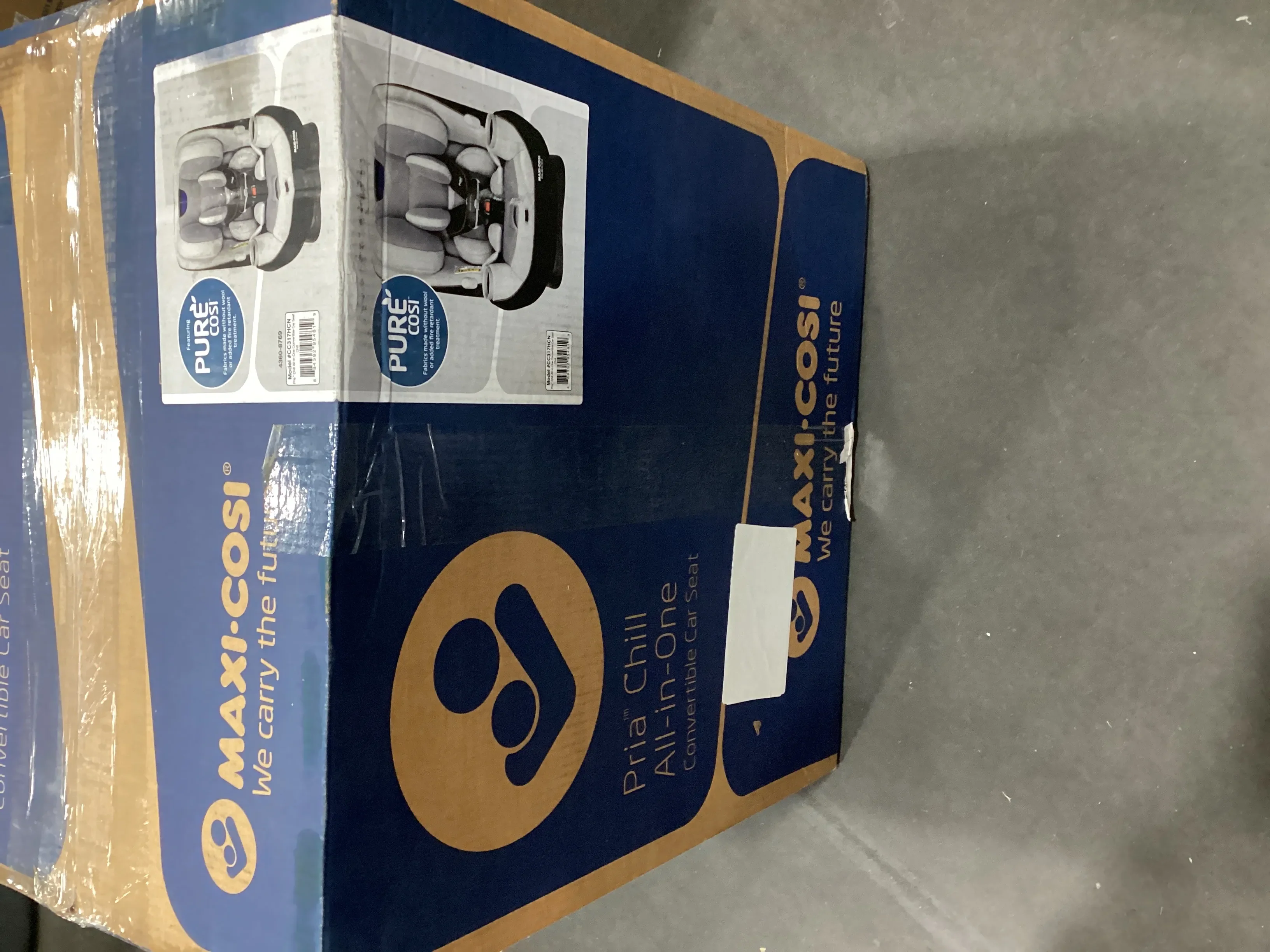 Pria Chill All-in-One Convertible Car Seat - Gray (See Descriprion) - Kaedas