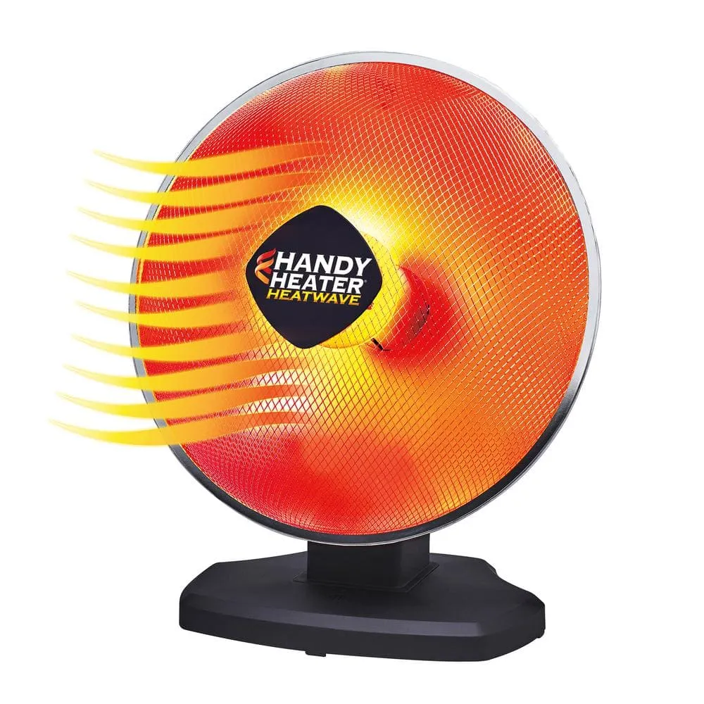 1200-Watt Electric Oscillating Ceramic Parabolic Space Heater - Kaedas