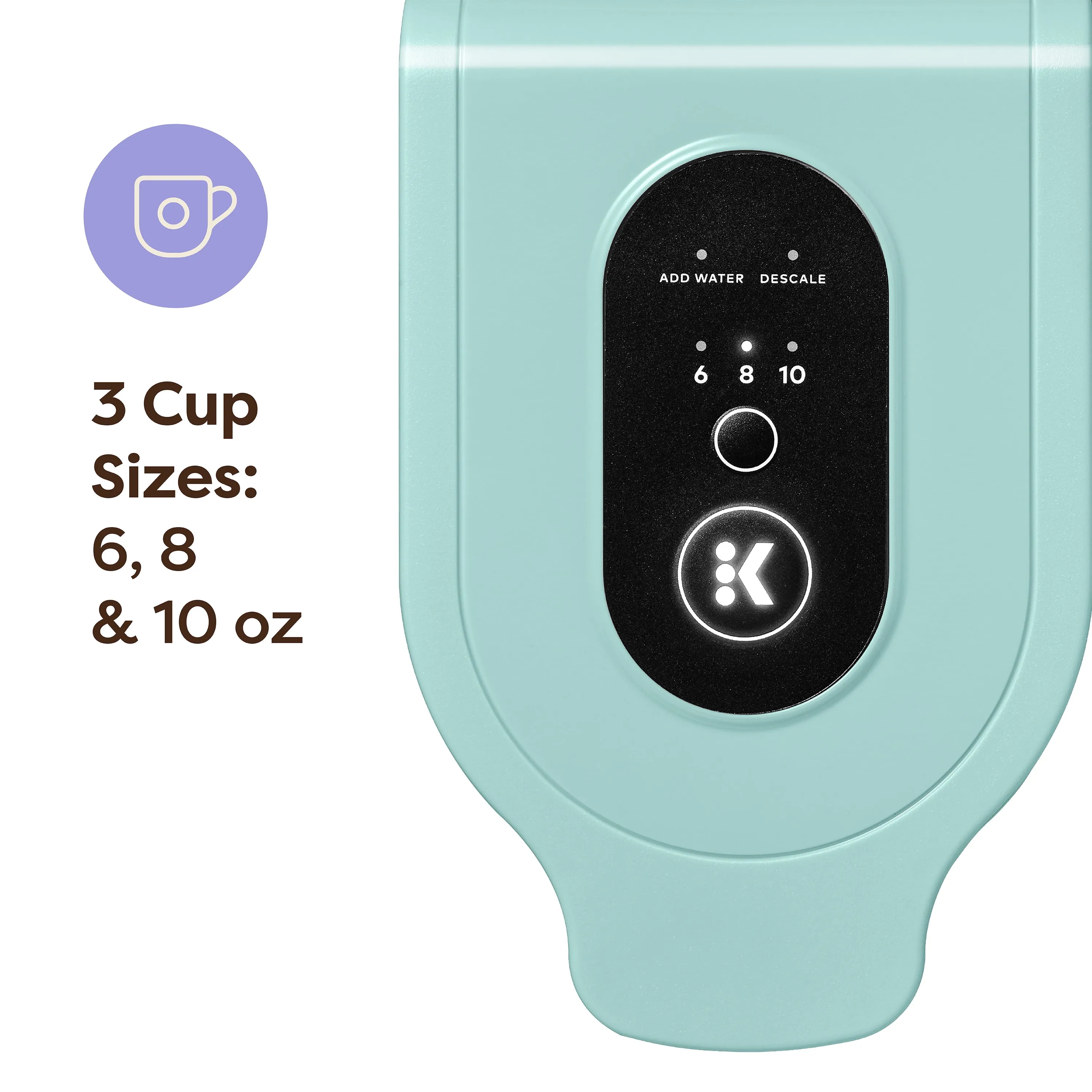 K-Express Essentials Coffee Maker - Seafoam Green - Kaedas