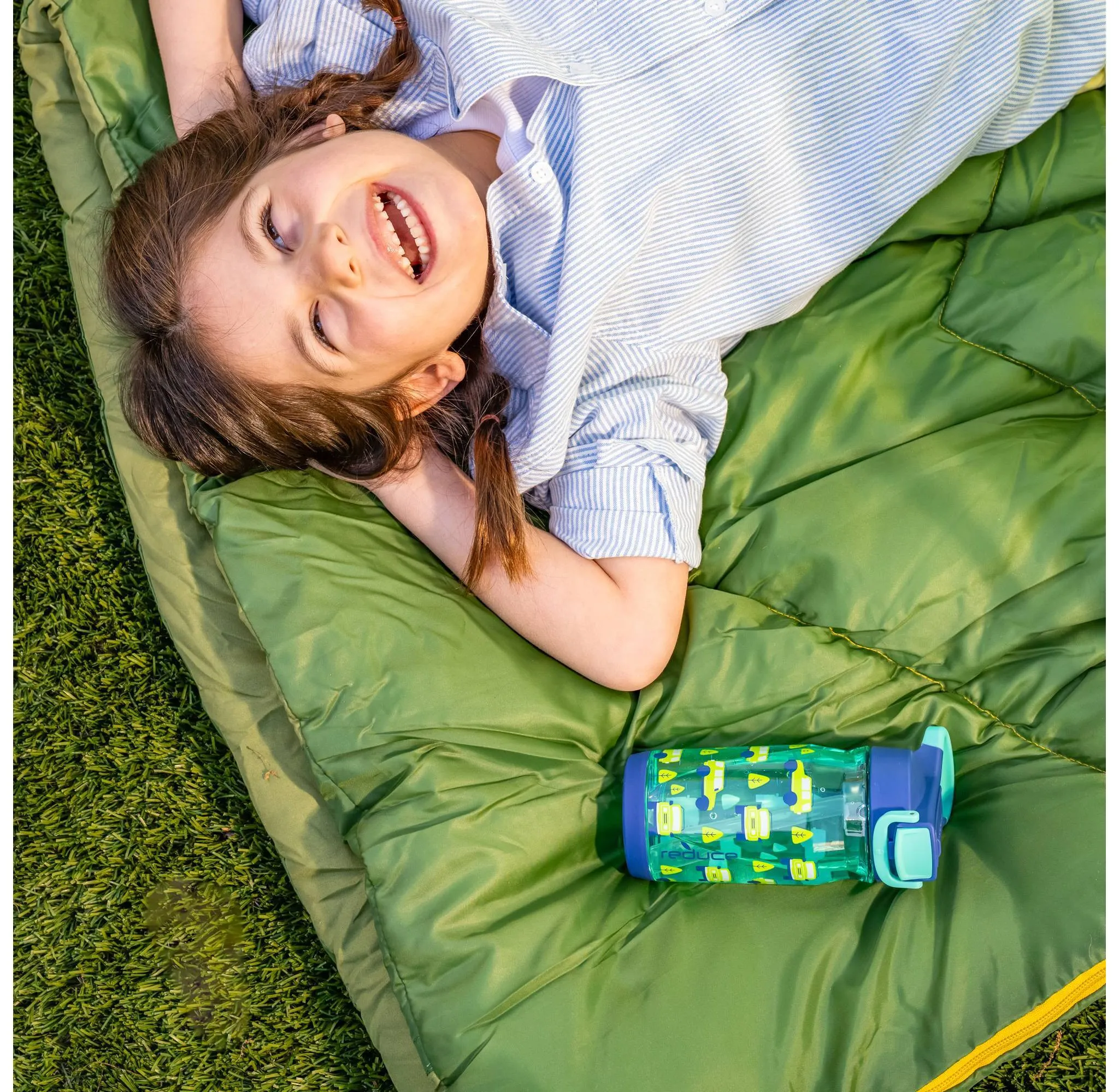 14oz Tritan Kids Water Bottle with Straw Lid - Kaedas