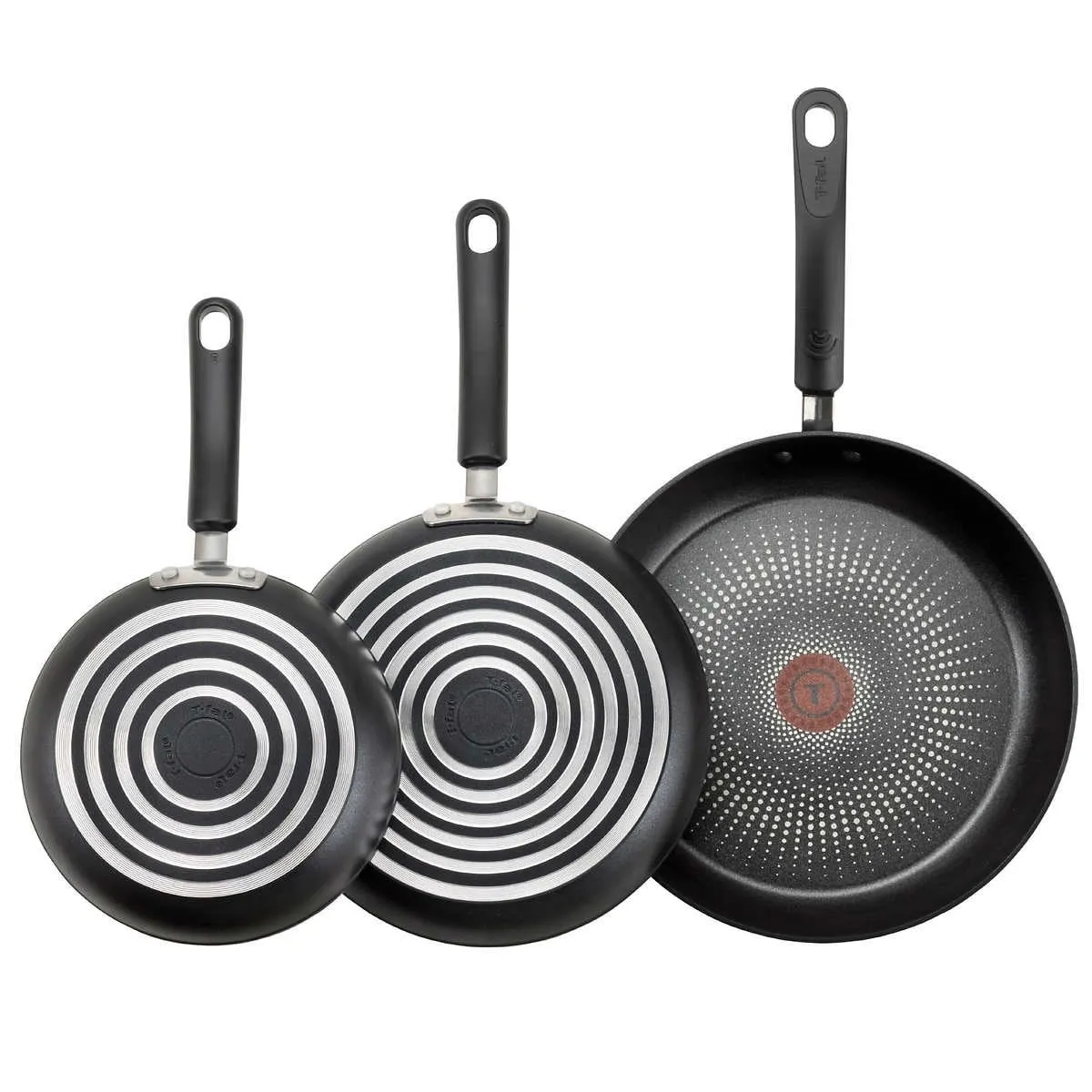 3-Piece Fry Pan Set - Durable Aluminum Cookware - Kaedas
