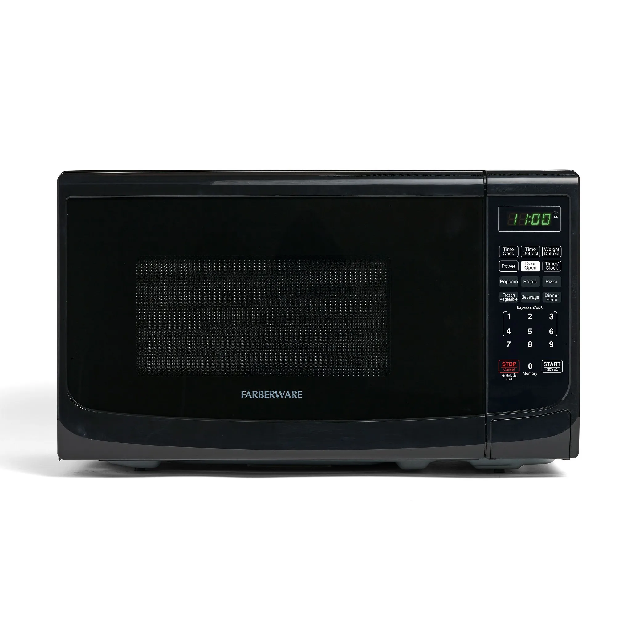 Classic 0.7 Cu. Ft. 700-Watt Microwave Oven, Black - Kaedas