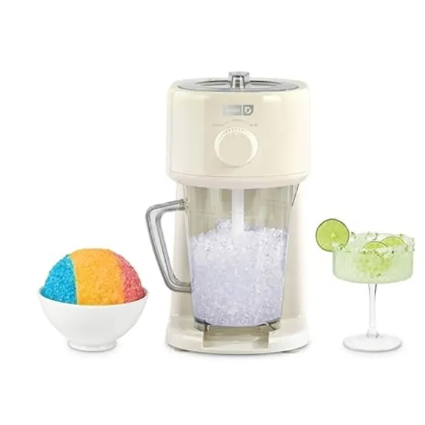 Deluxe Shaved Ice and Slushy Maker - Cream - Kaedas