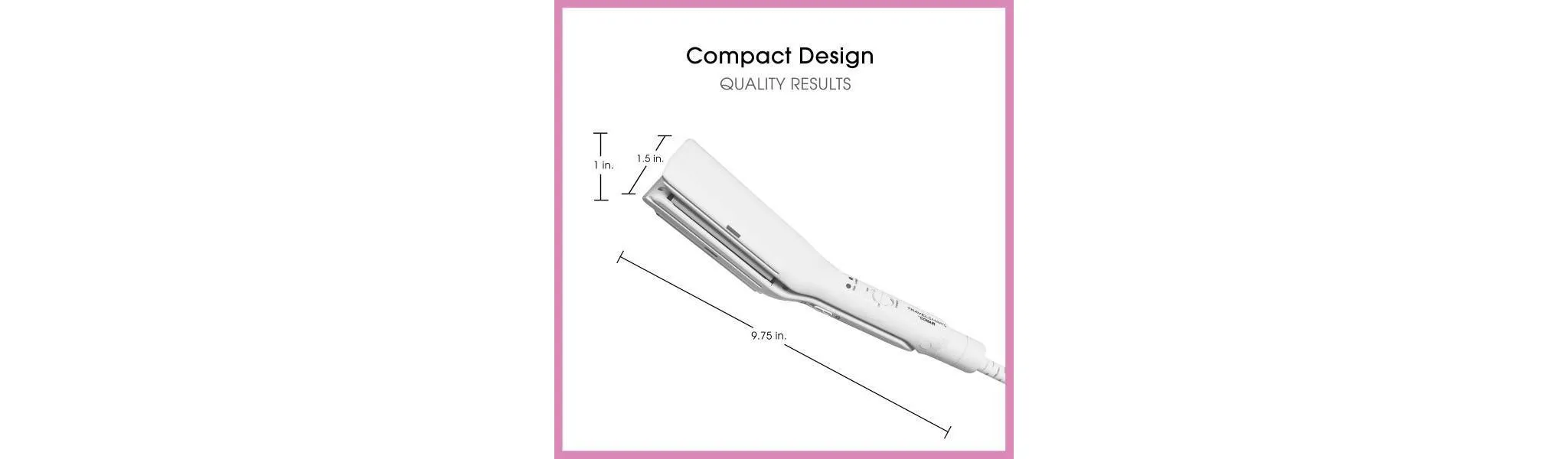 2-in-1 Styling And Garment Iron - Black - Kaedas