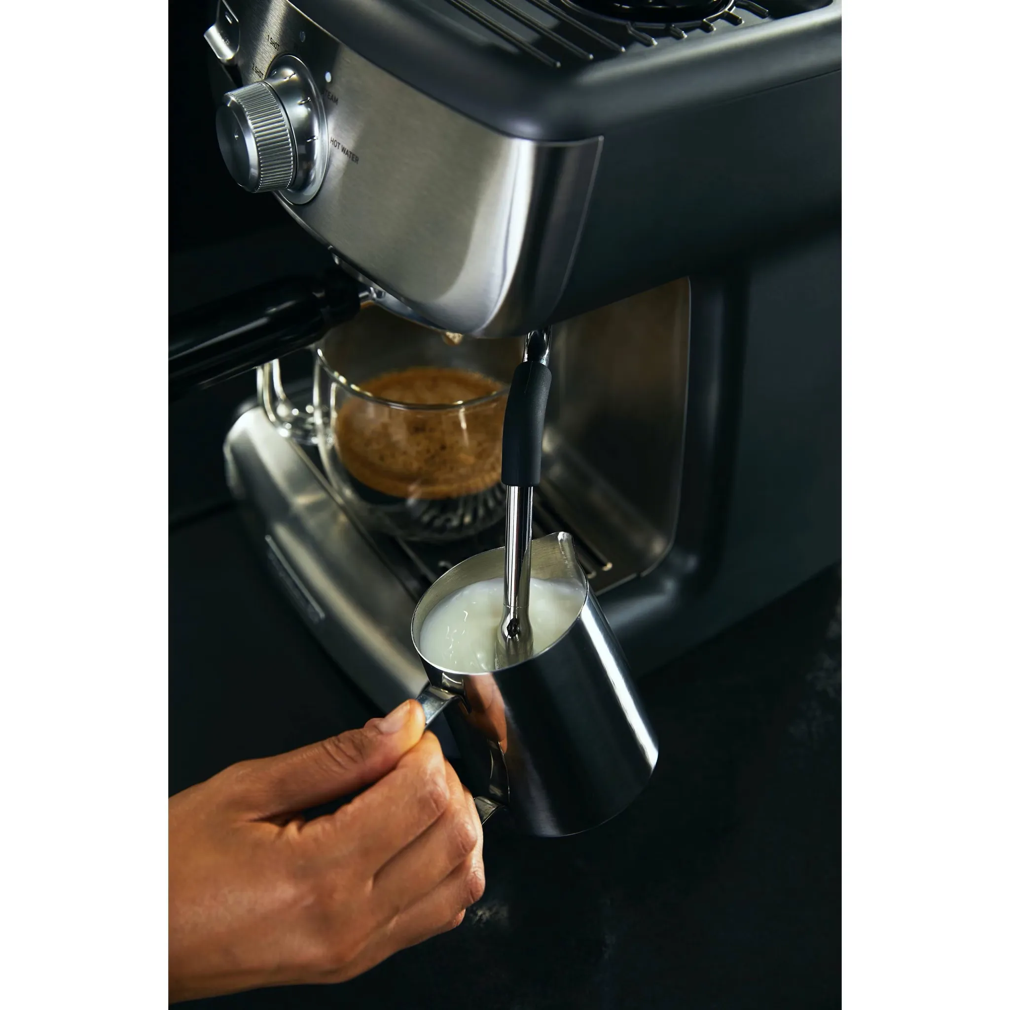 PrecisionHeat Espresso Machine: Stainless Steel - Kaedas