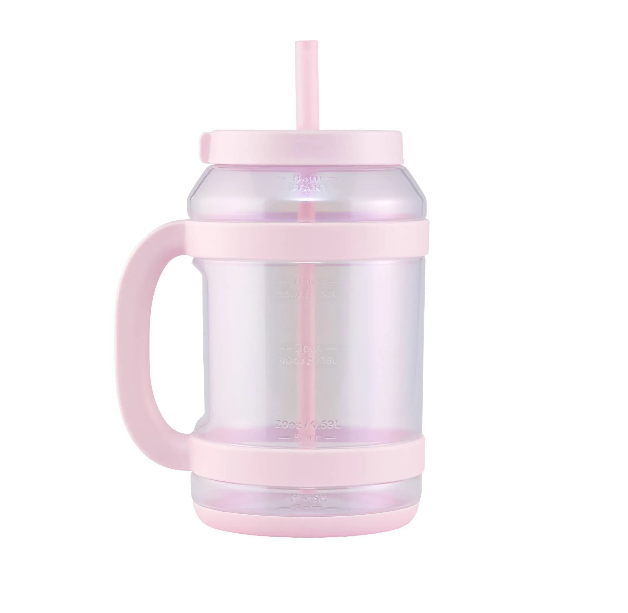 80oz Tritan Waterday Mug Light Pink - Kaedas