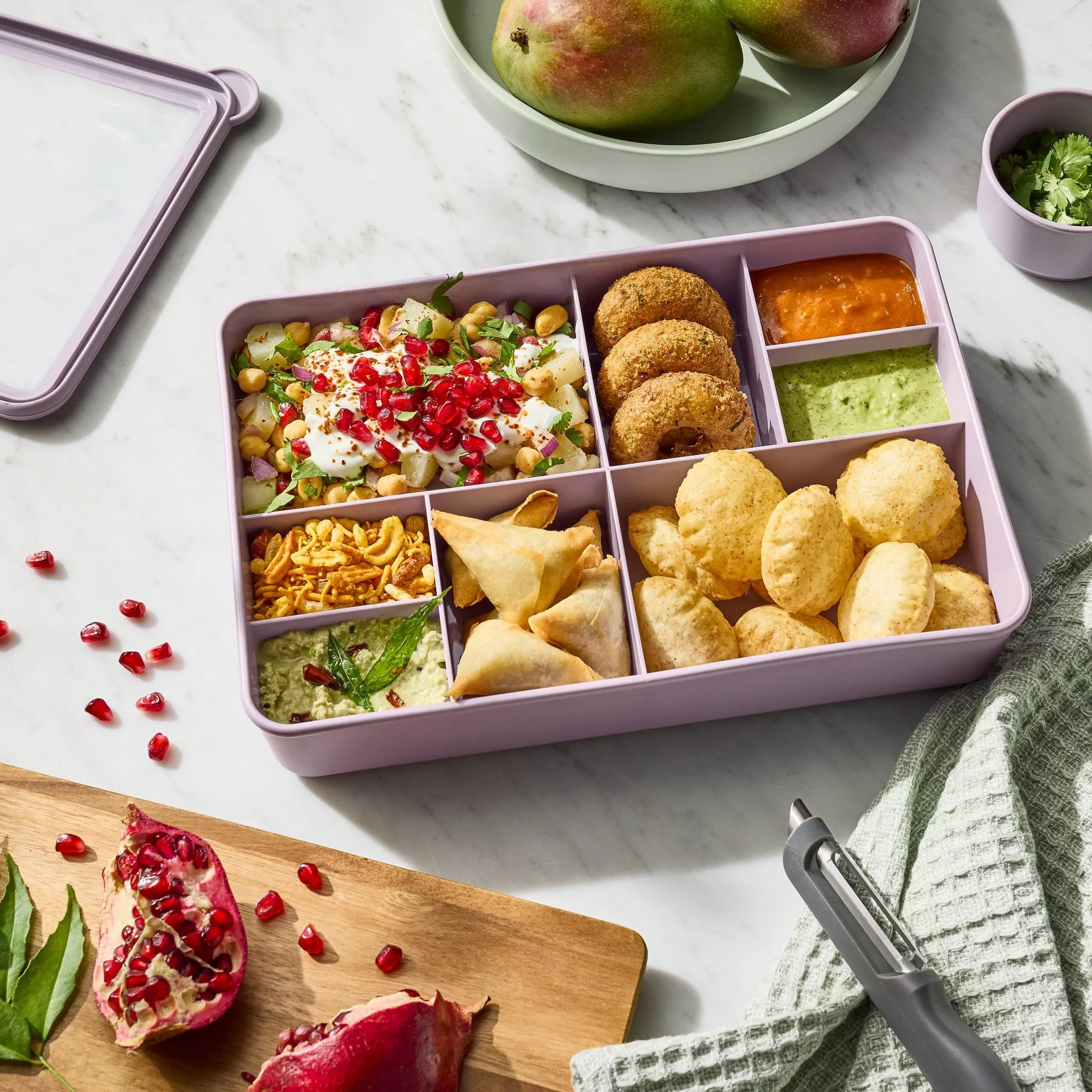 Large Snack Bento Lavender - Kaedas
