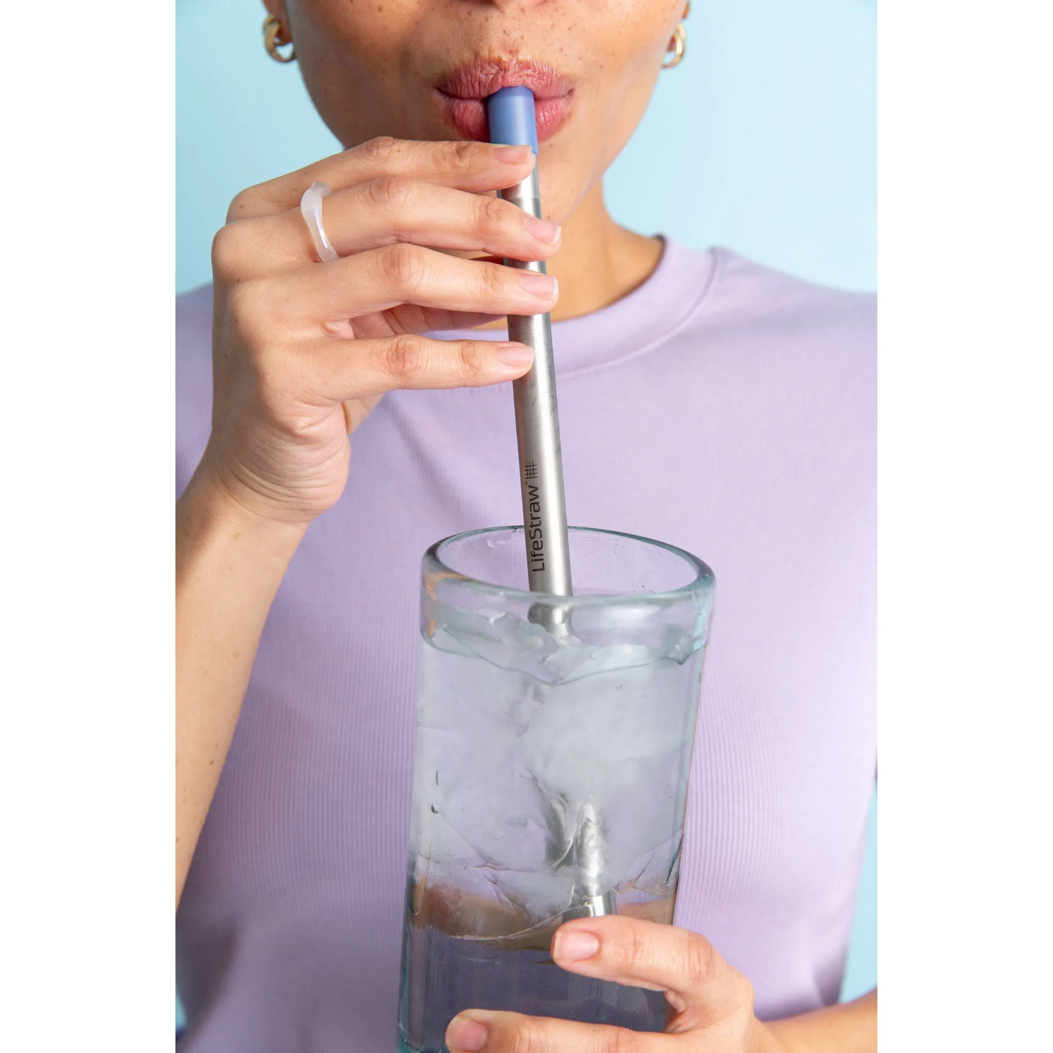 Sip Reusable Stainless Steel Filter Straw - Guava - Kaedas