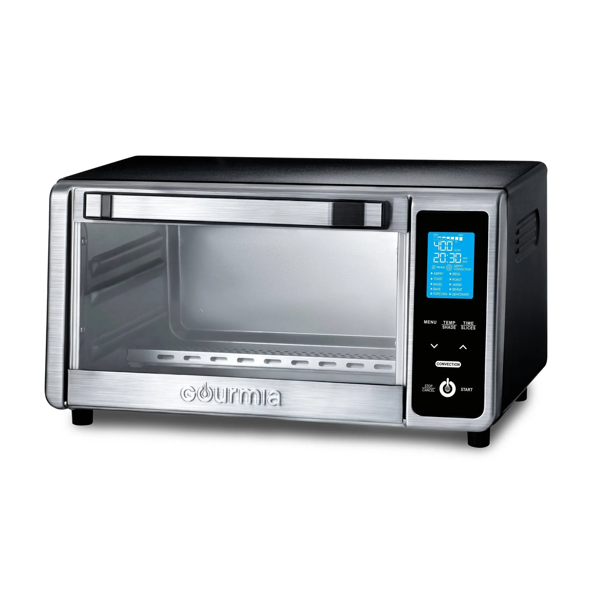Digital 4-Slice Toaster Oven Air Fryer with 11 Cooking Functions - Kaedas