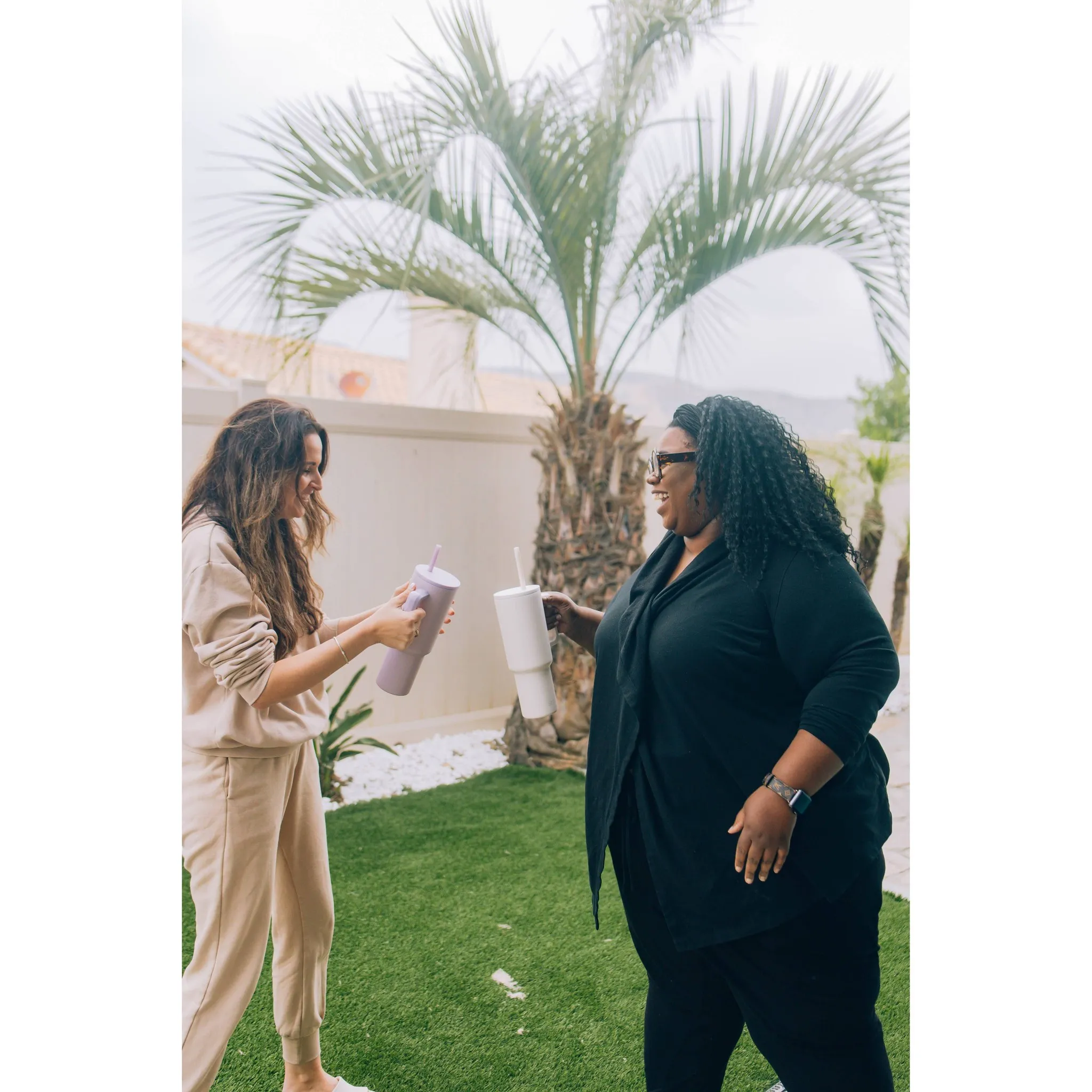 Trek 40oz Stainless Steel Lidded Tumbler Powder Coat Lavender Mist: Dishwasher-Safe, Cold Beverages - Kaedas