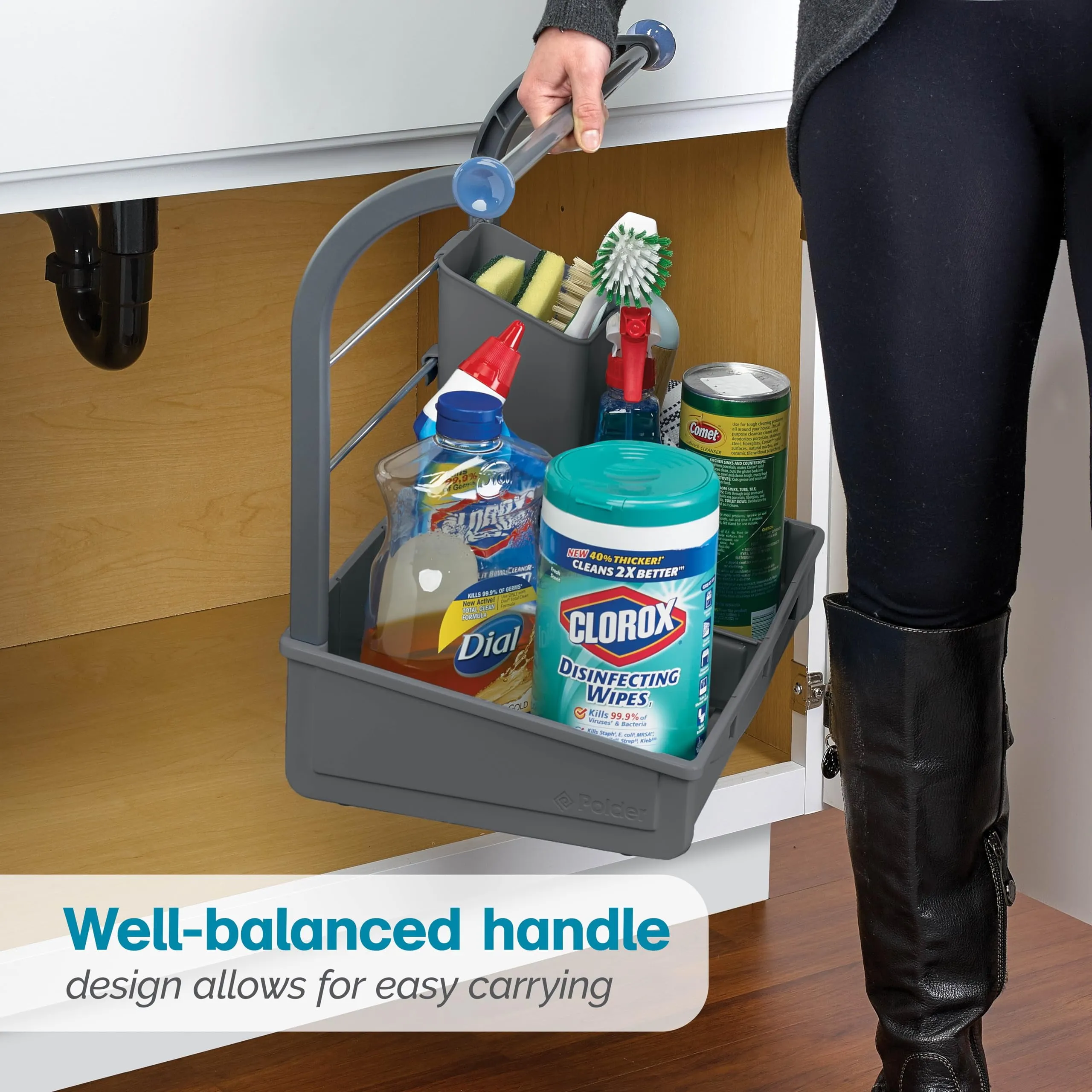 Polder Under Sink Storage Caddy - Kaedas