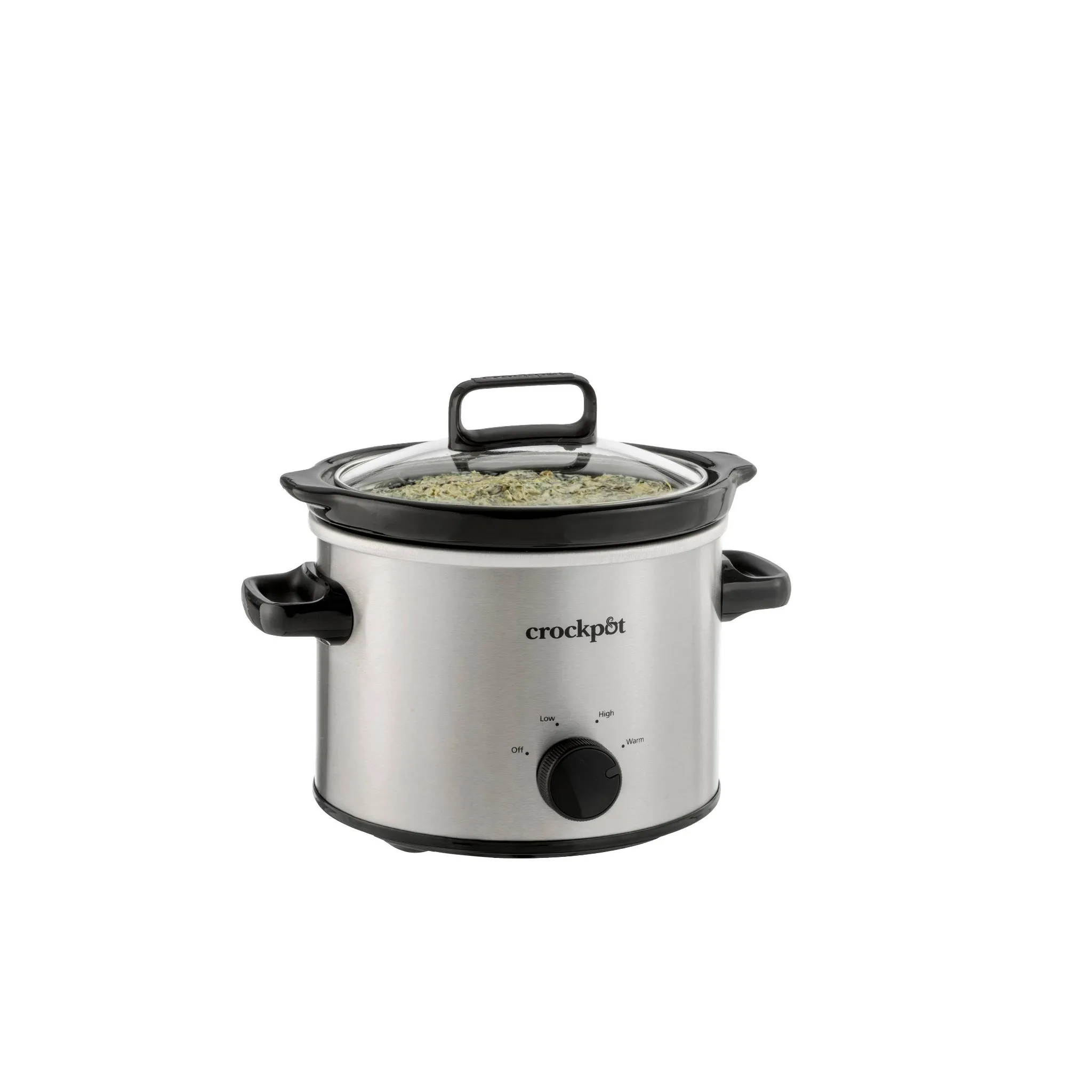 2qt Manual Slow Cooker - Stainless Steel - Kaedas