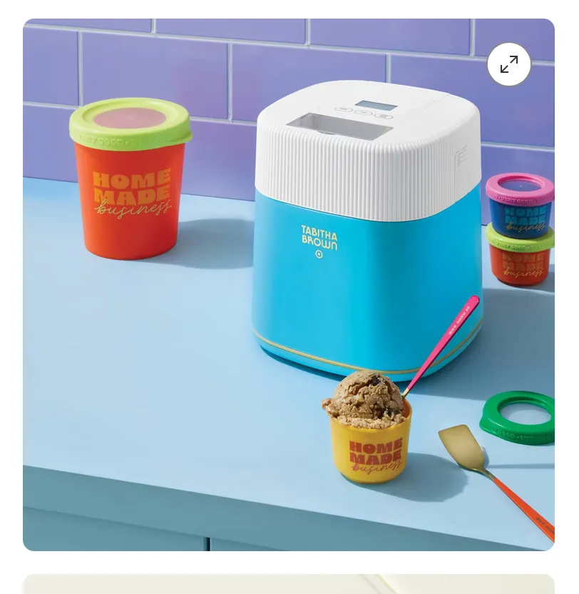 1.5qt Electric Ice Cream Maker Light Blue - Kaedas