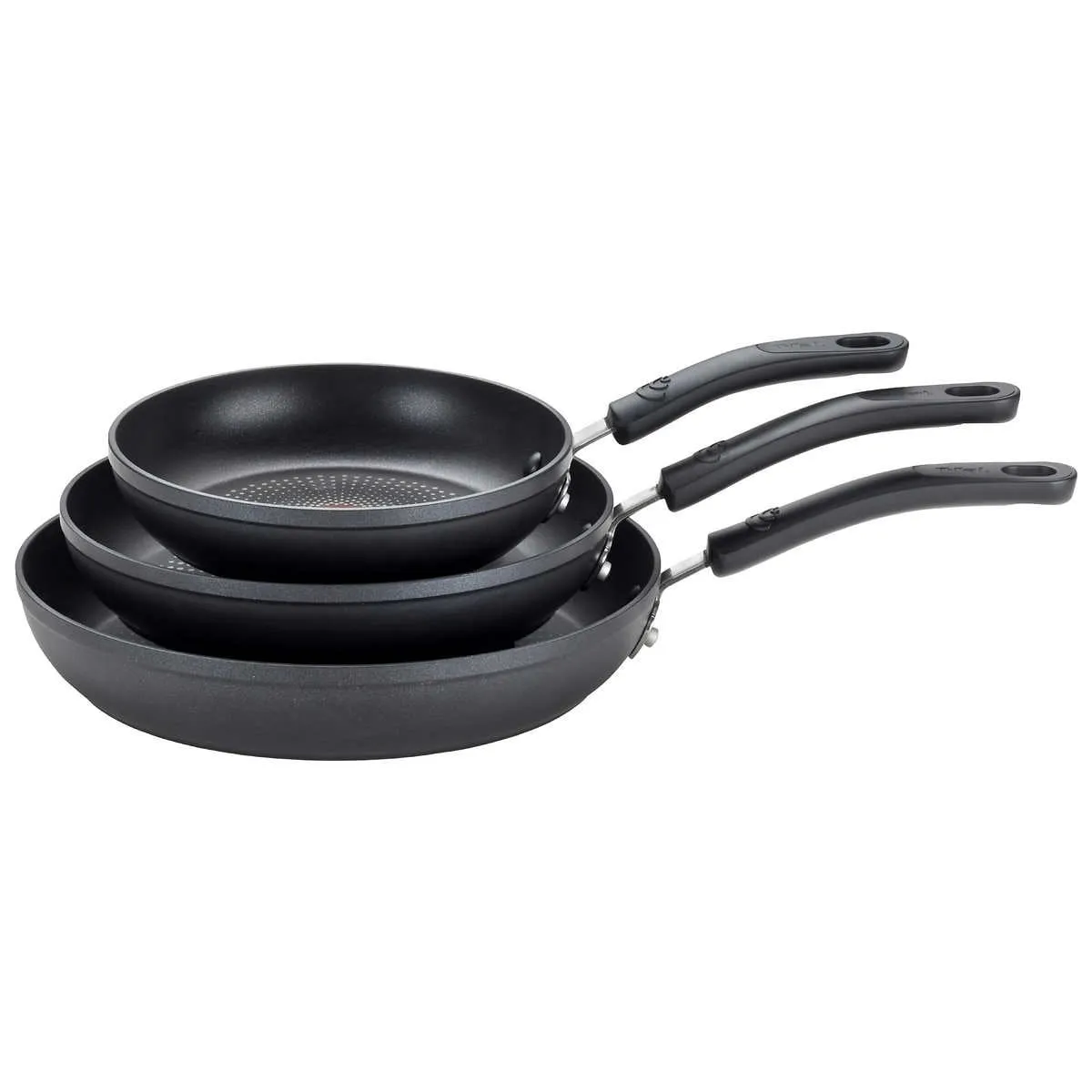 3-Piece Fry Pan Set - Durable Aluminum Cookware - Kaedas