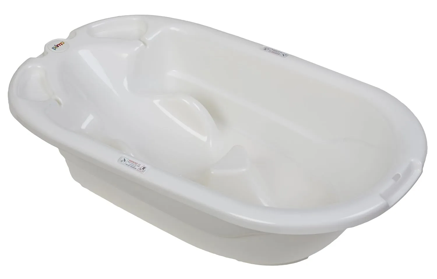 EuroBath 2-Stage Baby Bath Tub - White - Kaedas