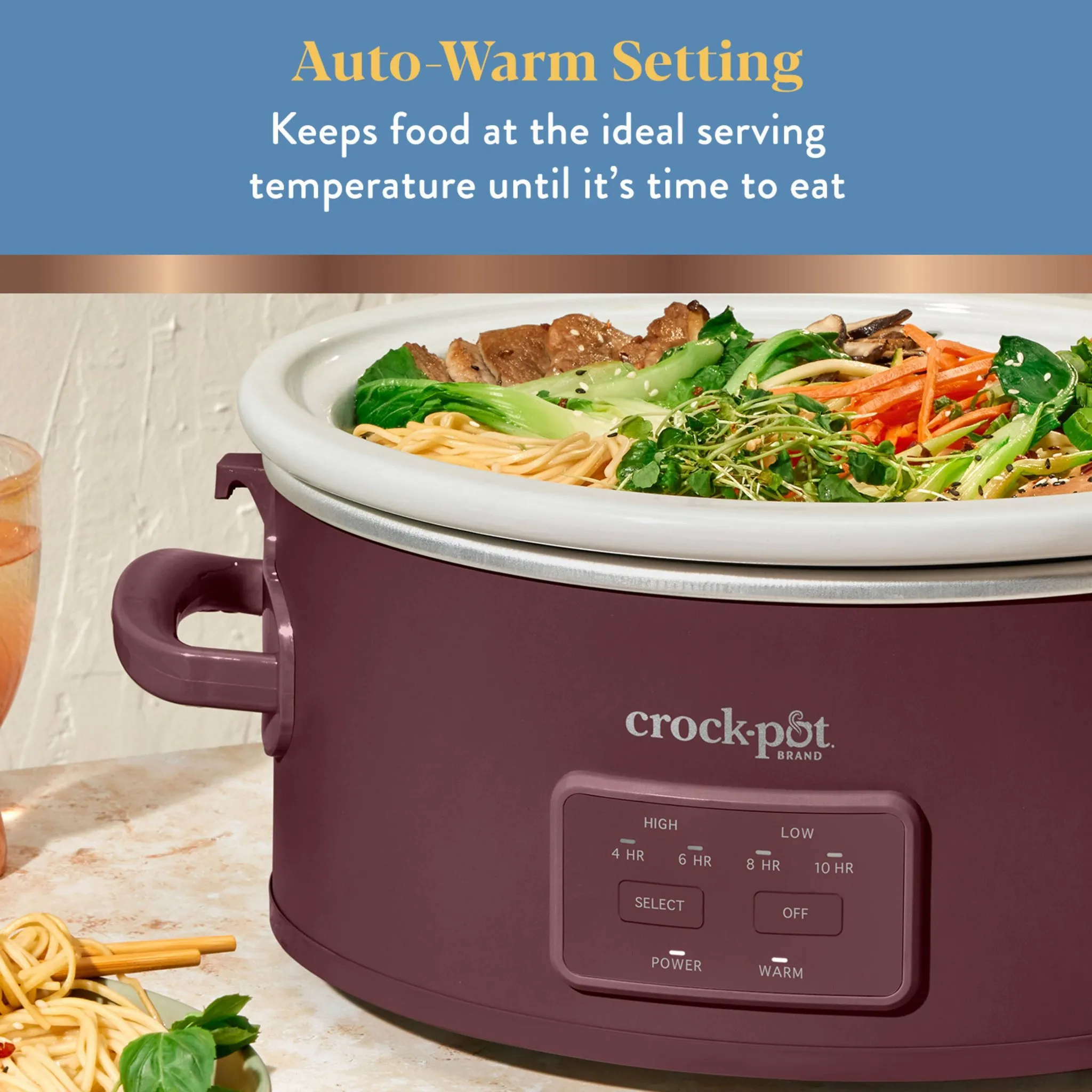 6qt Cook & Carry Programmable Slow Cooker (See Description) - Kaedas