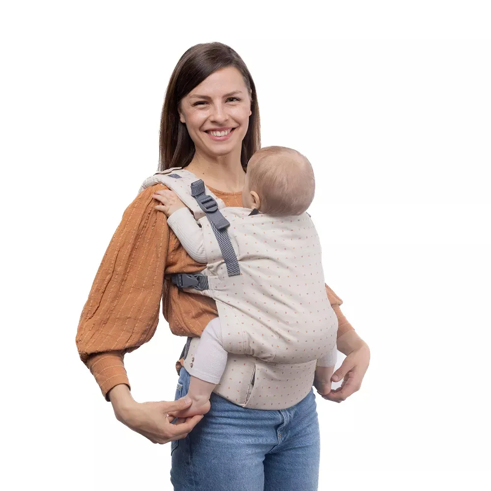 X Baby Carrier - Ecru Hemisphere - Kaedas