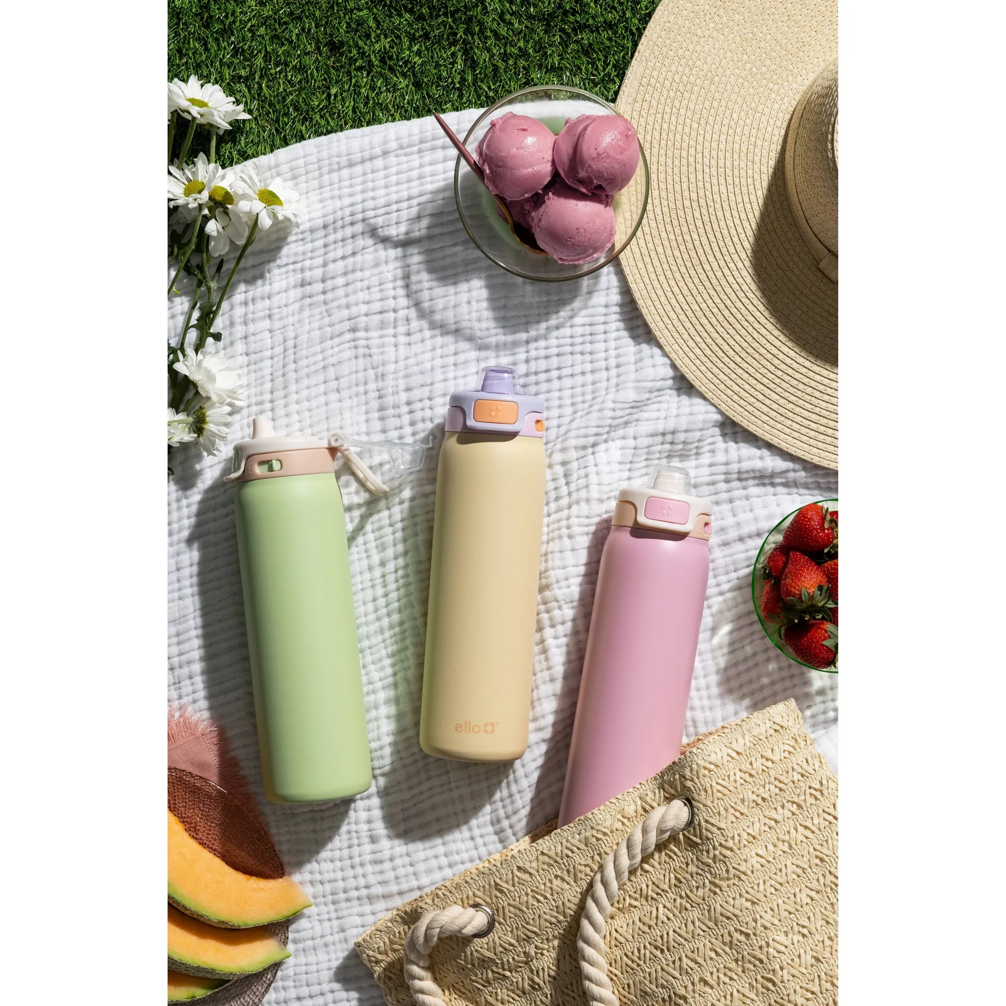 Stainless Steel Water Bottle - 22 oz - Kaedas