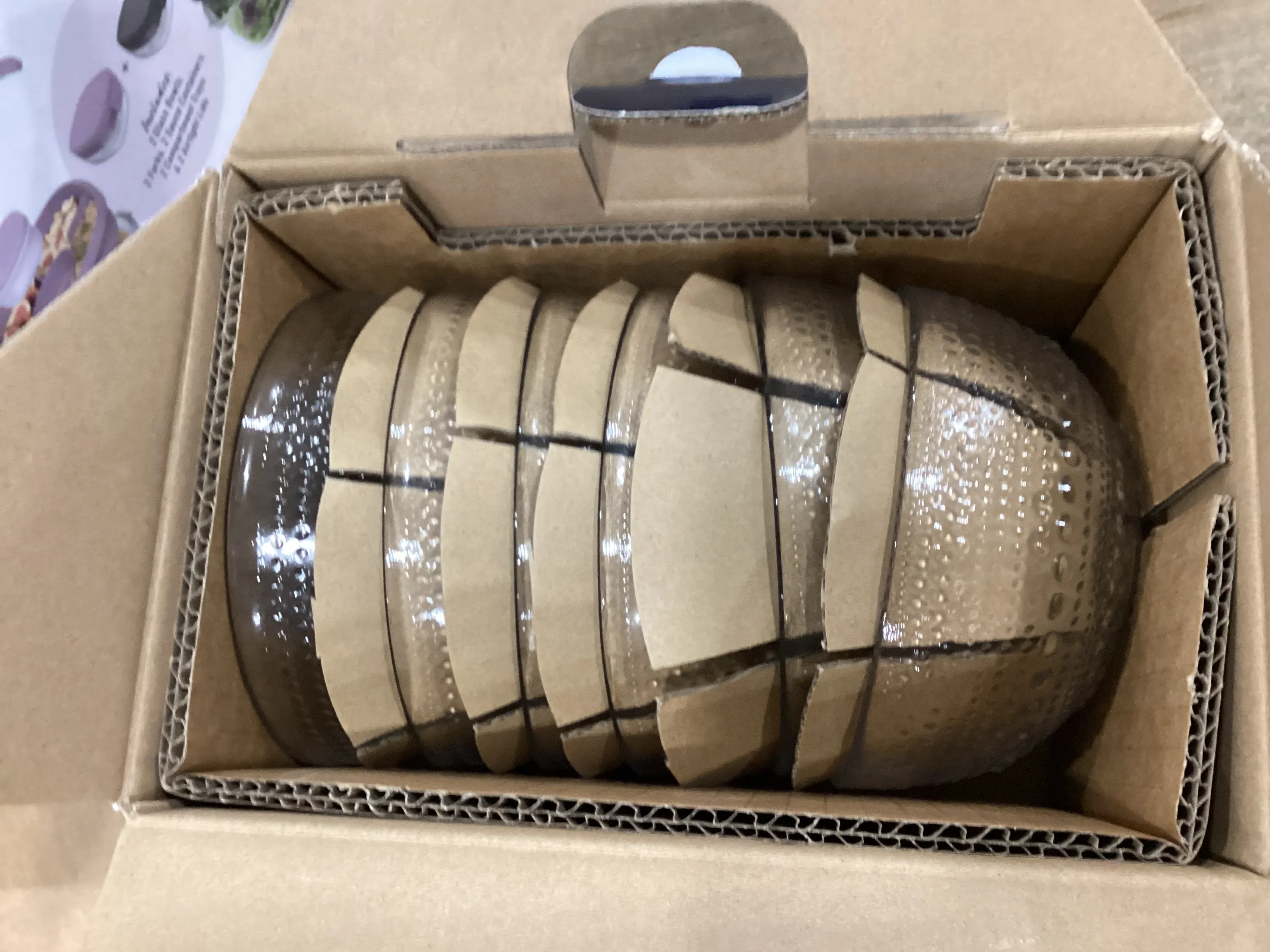 Clear Glass Bowls Fortessa Jupiter Set of 6 - Cereal, Soup, Salad - Kaedas