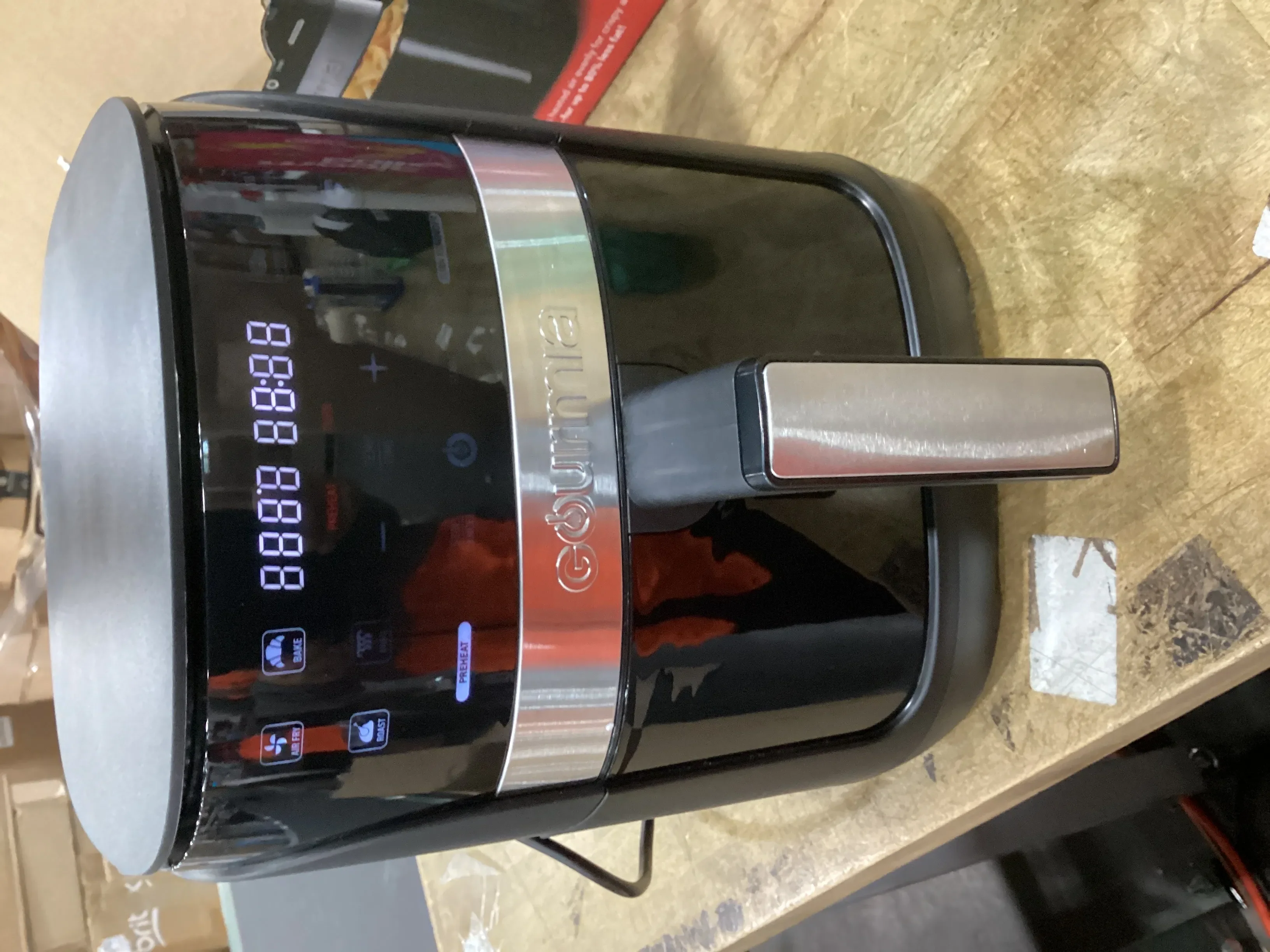 3qt Digital Air Fryer with 8 Presets & Guided Cooking (See Description) - Kaedas