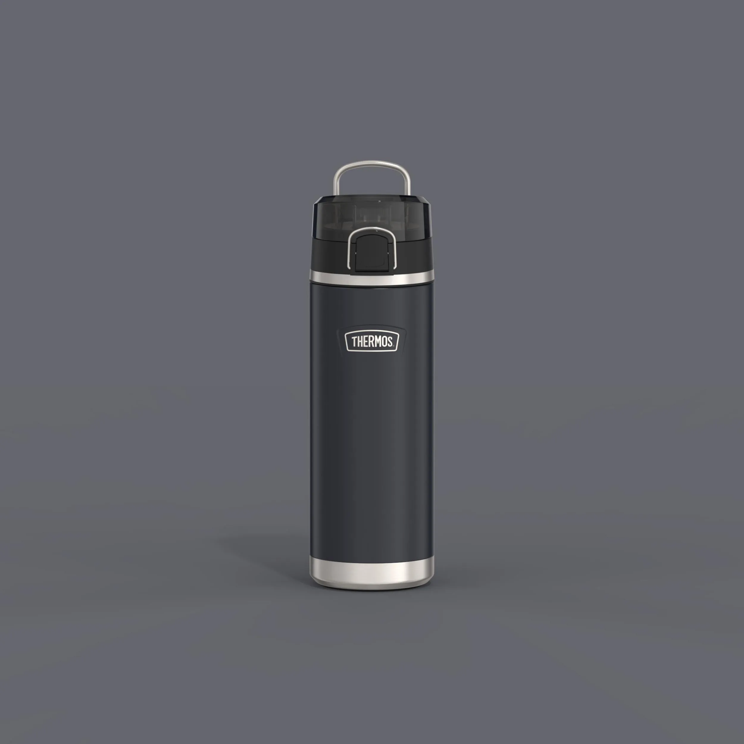 Thermos Icon Series Stainless Steel Vacuum Insulated Water Bottle with Spout - Graphite, 24oz - Kaedas