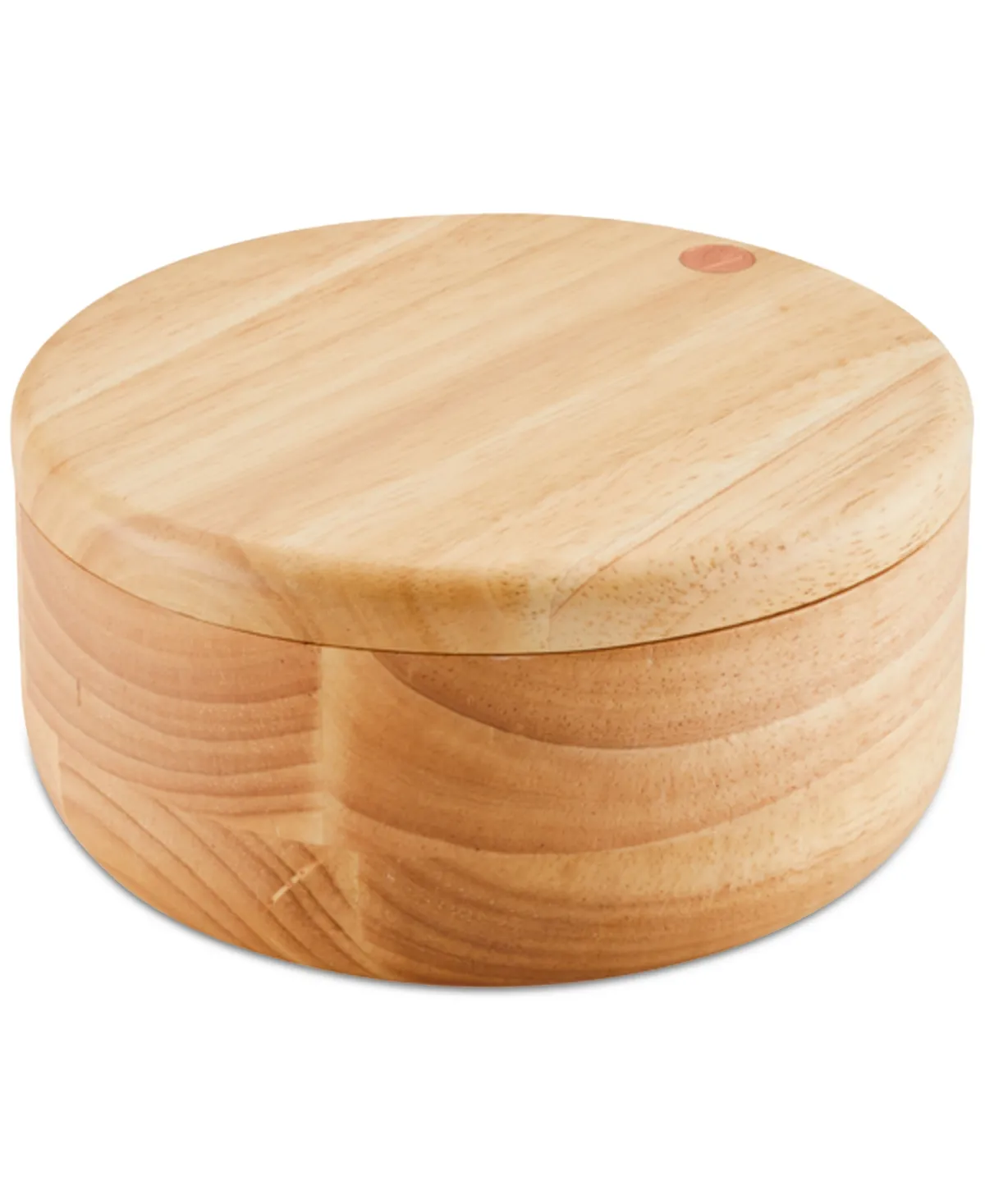Pantryware Round Wooden Salt & Spice Box - Kaedas