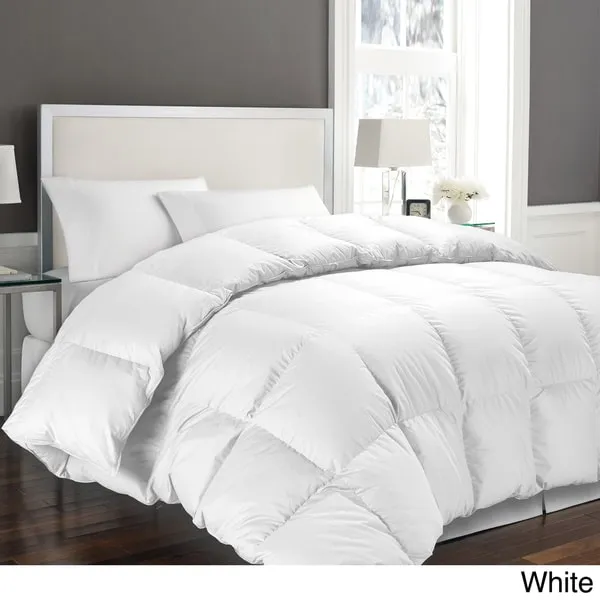Oversized Luxury 1000 Thread Count Comforter - Twin, Grey Mist - Kaedas