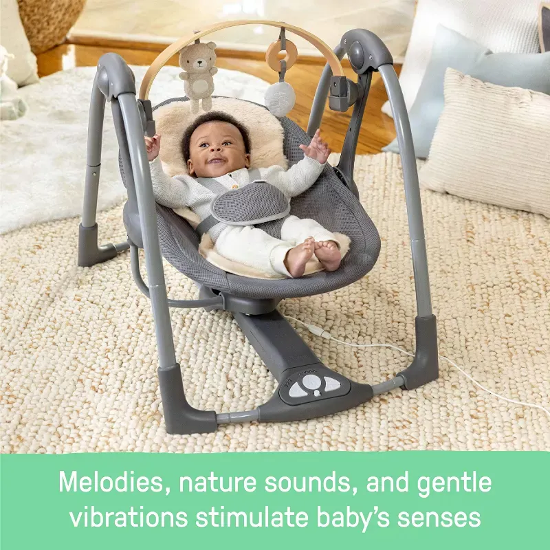 Every Season Swing 'n Go Portable Baby Swing - Wesley - Kaedas