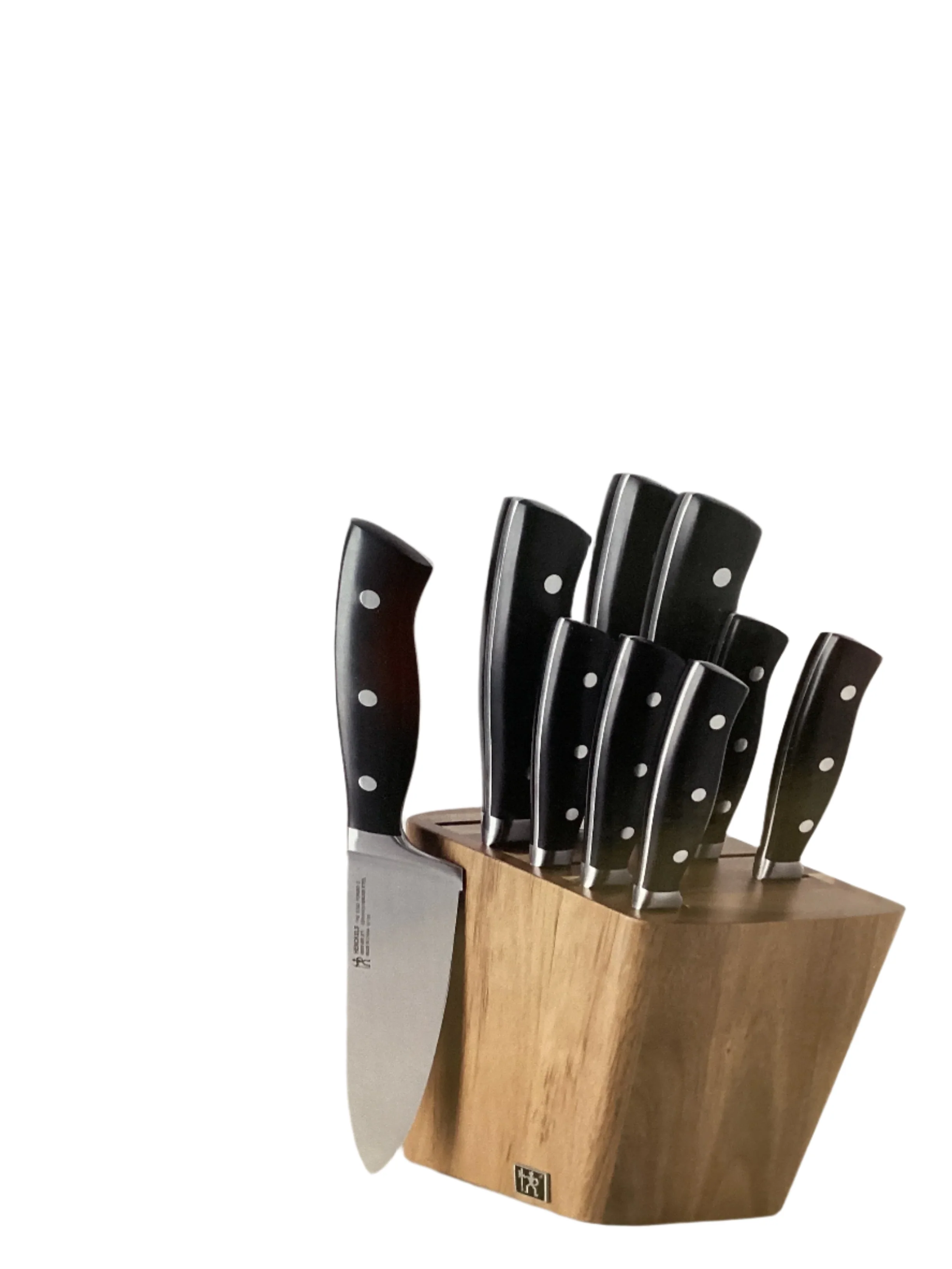 J.A. Henckles Forged Triple Rivet Knife Block Set - Kaedas