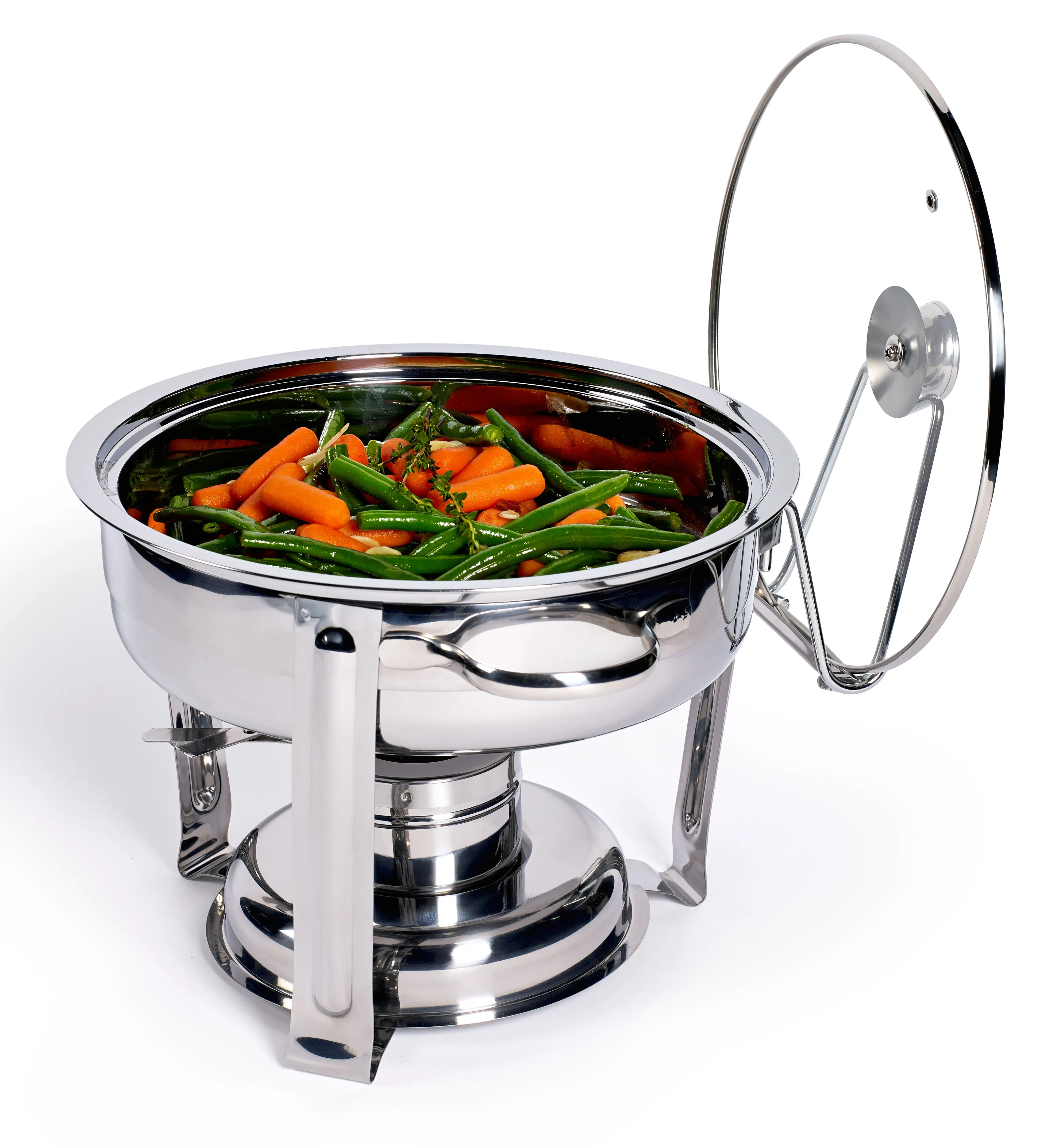 Denmark Tools For Cooks 4Qt 7-Piece Stainless Steel Chafing Dish Set - Kaedas