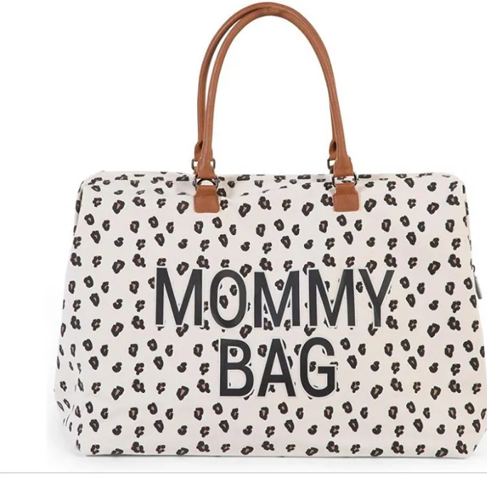 Childhome Baby Canvas Mommy Bag - Leopard - Kaedas