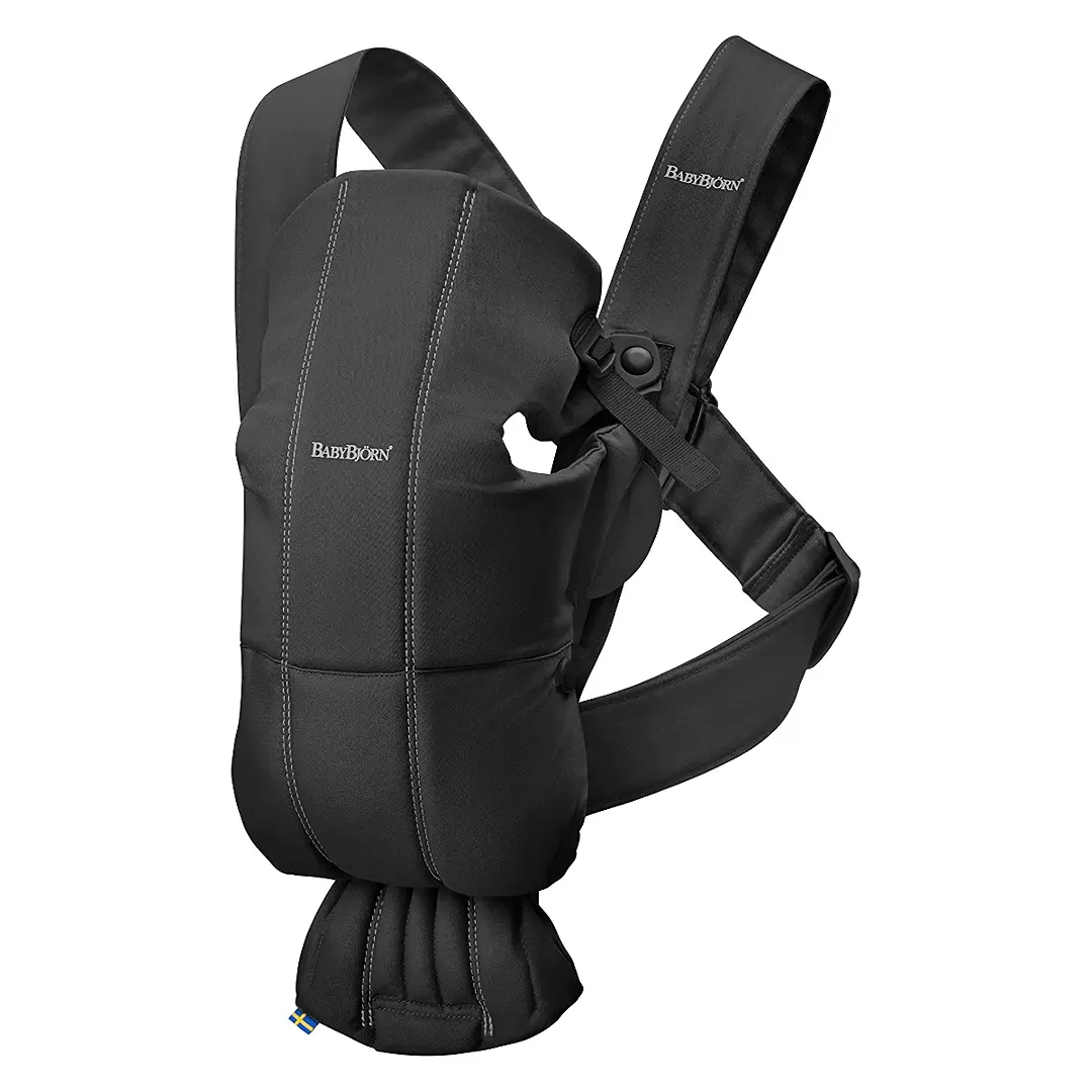 Baby Carrier Mini - Woven Black - Kaedas