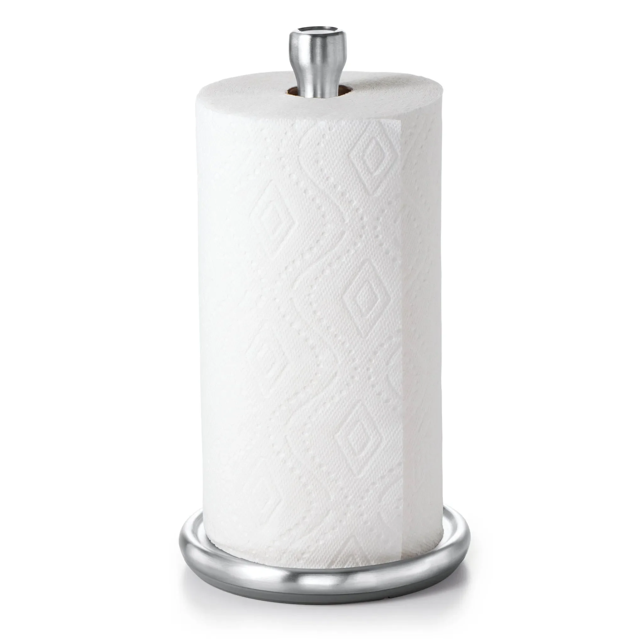 Steady Paper Towel Holder - Stainless Steel - Kaedas
