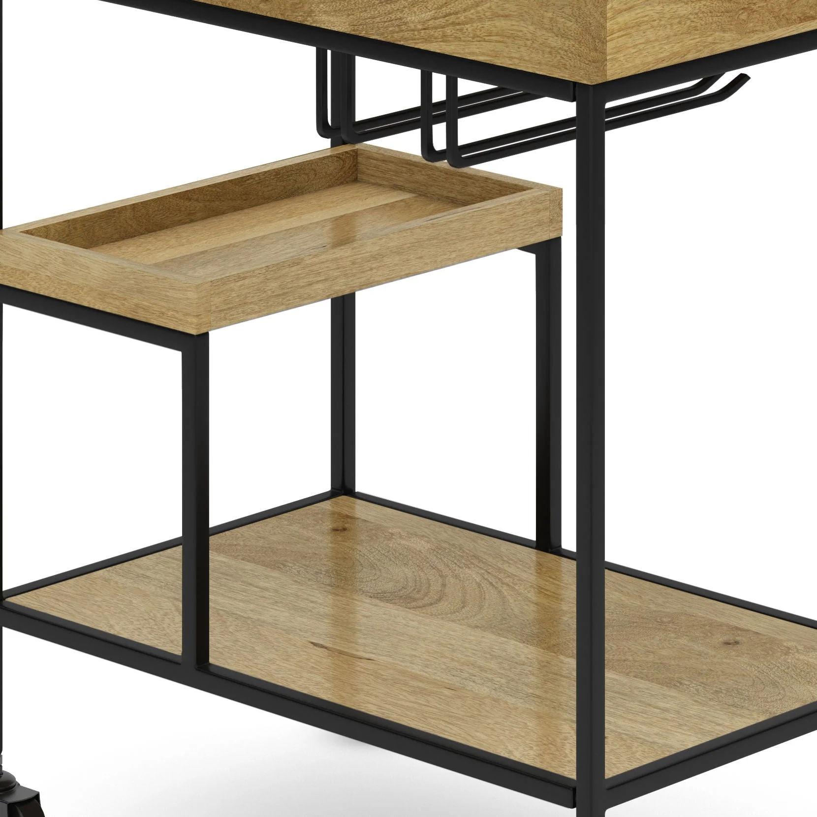 Barnes - Bar Cart - Natural - Kaedas