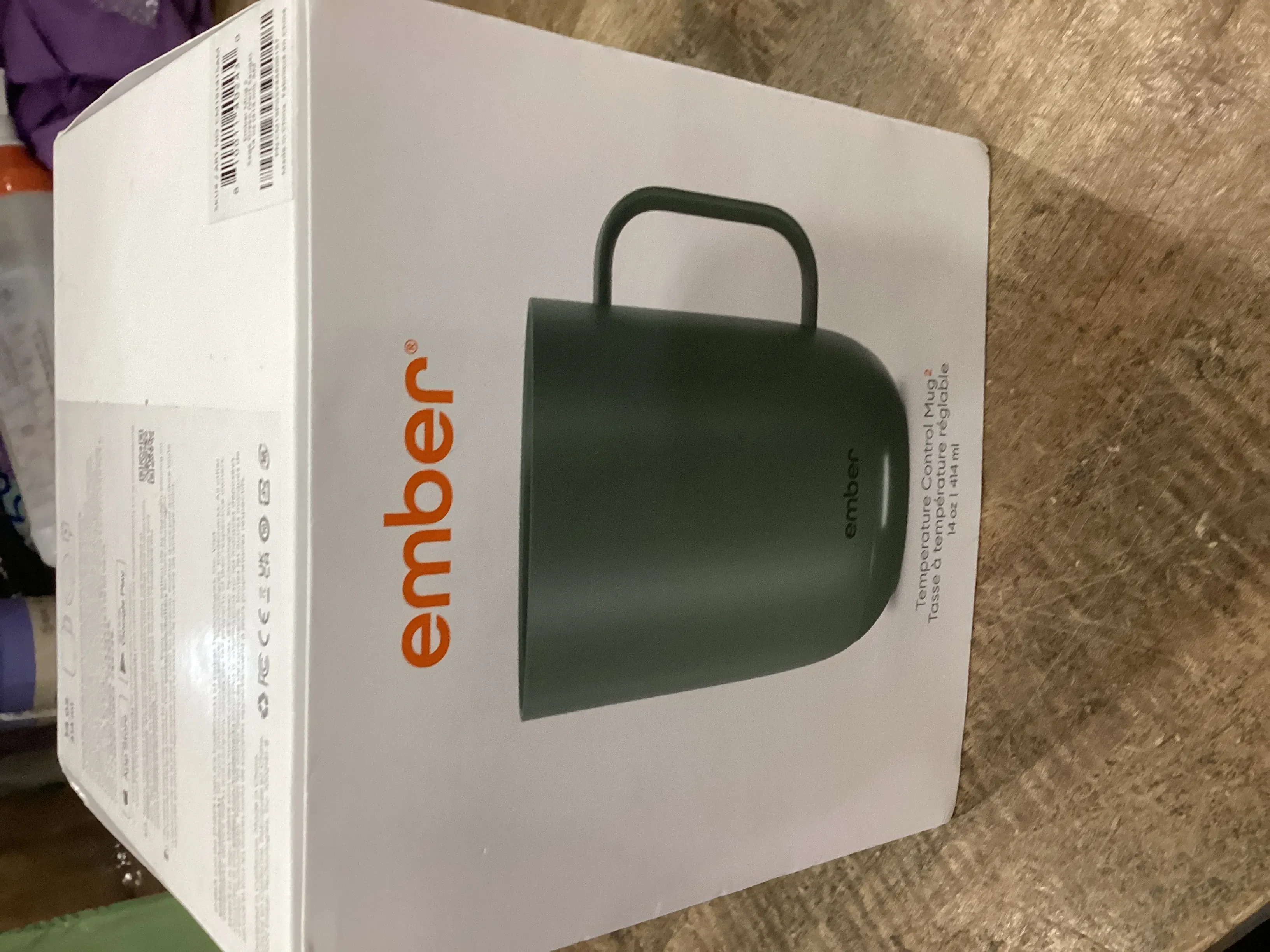 Mug 2 14oz Temperature Control Smart Mug Sage Green - Kaedas