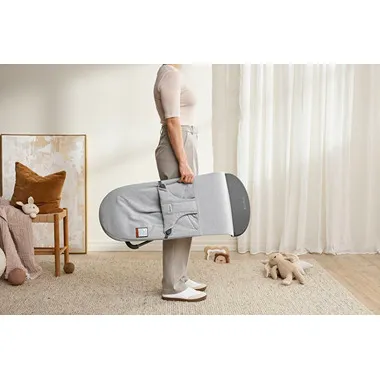 Bouncer Bliss Woven Light - Gray Melange - Kaedas