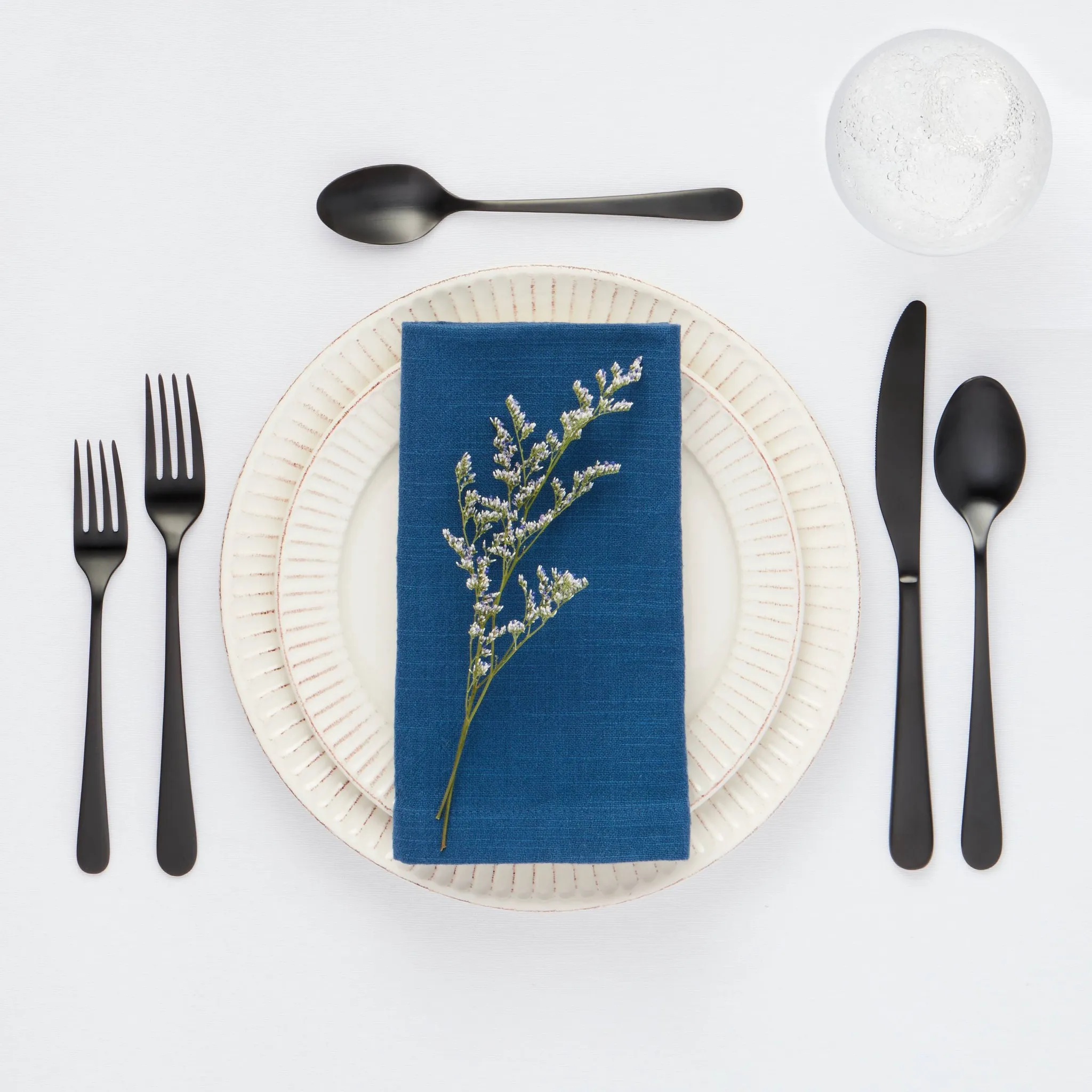 20pc Harrington Flatware Set Black - Kaedas